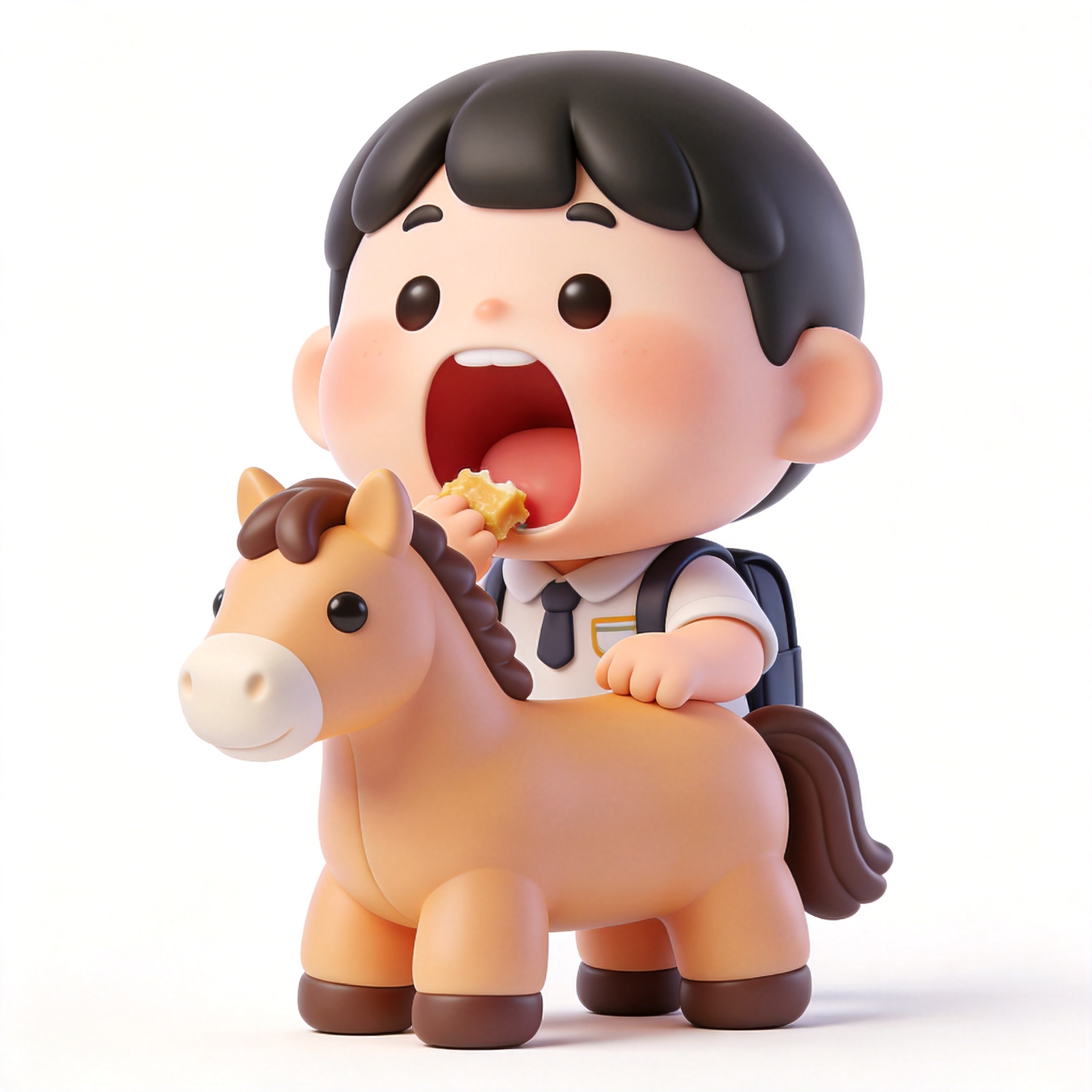 eat a horse单词图片