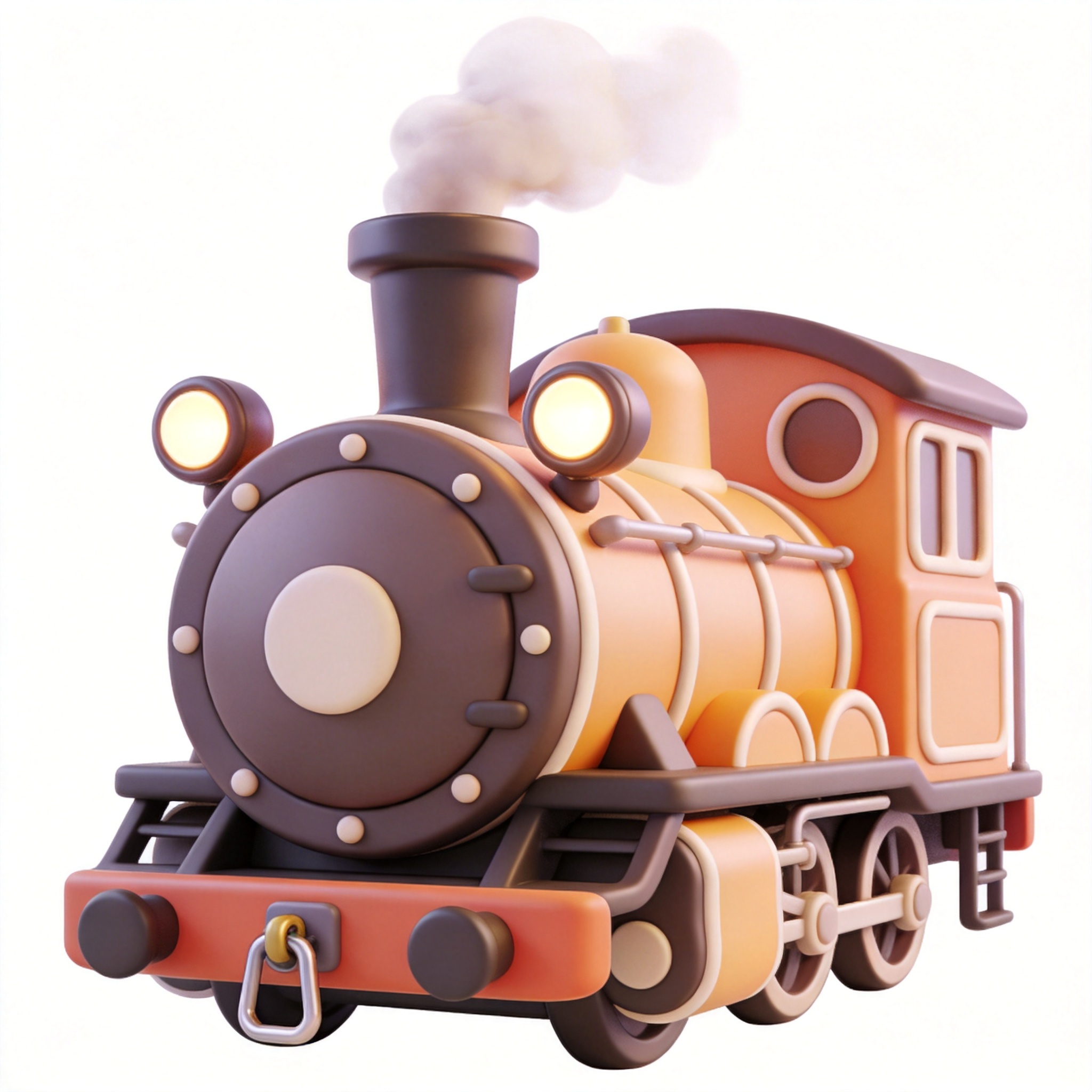 steam locomotive单词图片