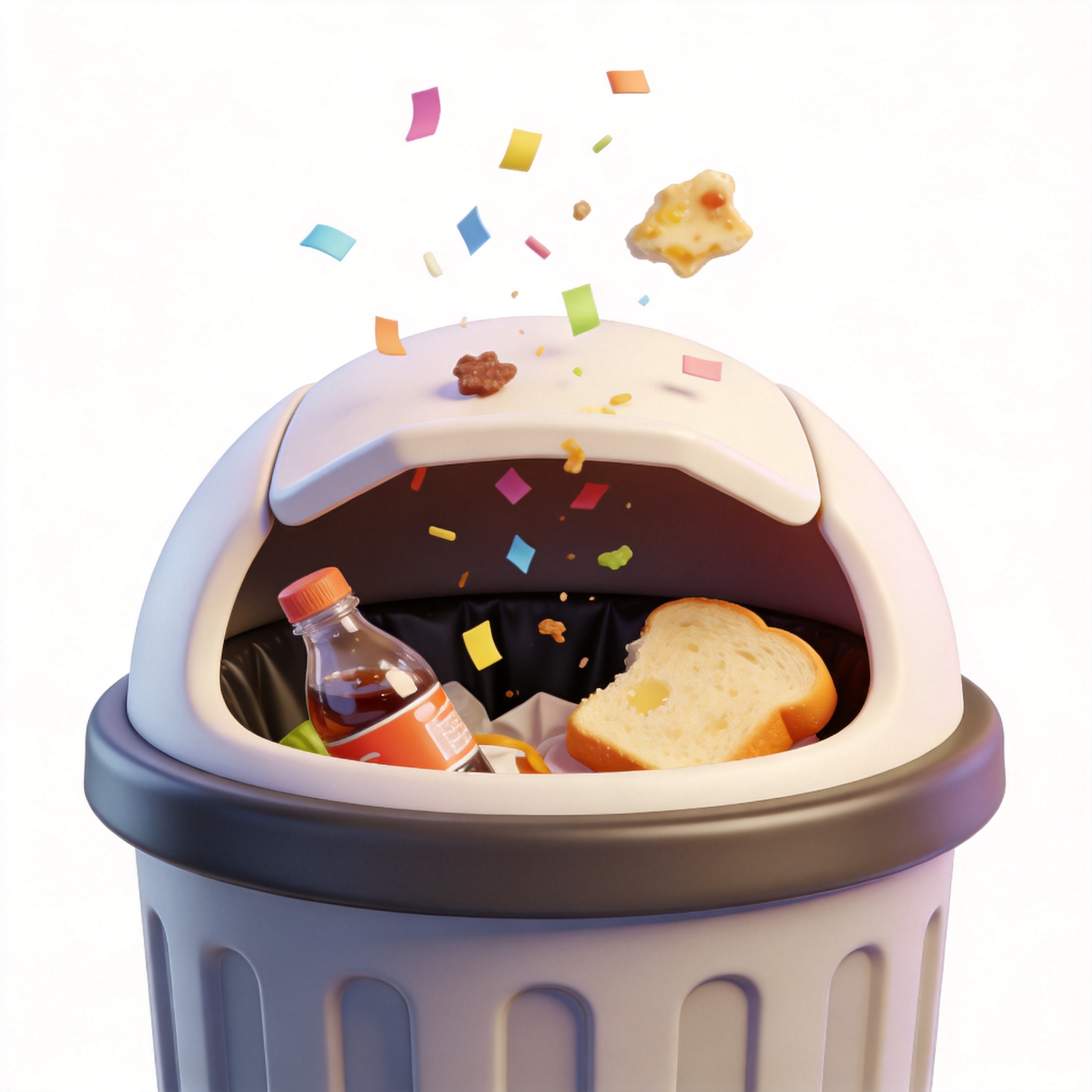 waste单词图片