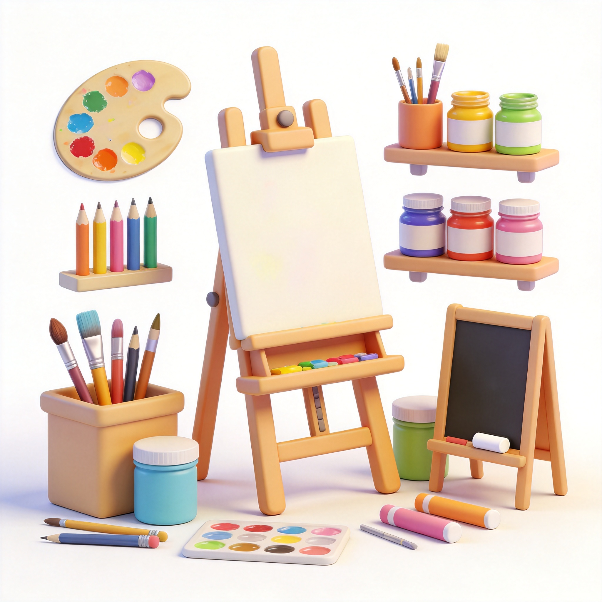art room单词图片