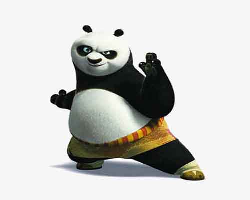 Kung Fu Panda单词图片