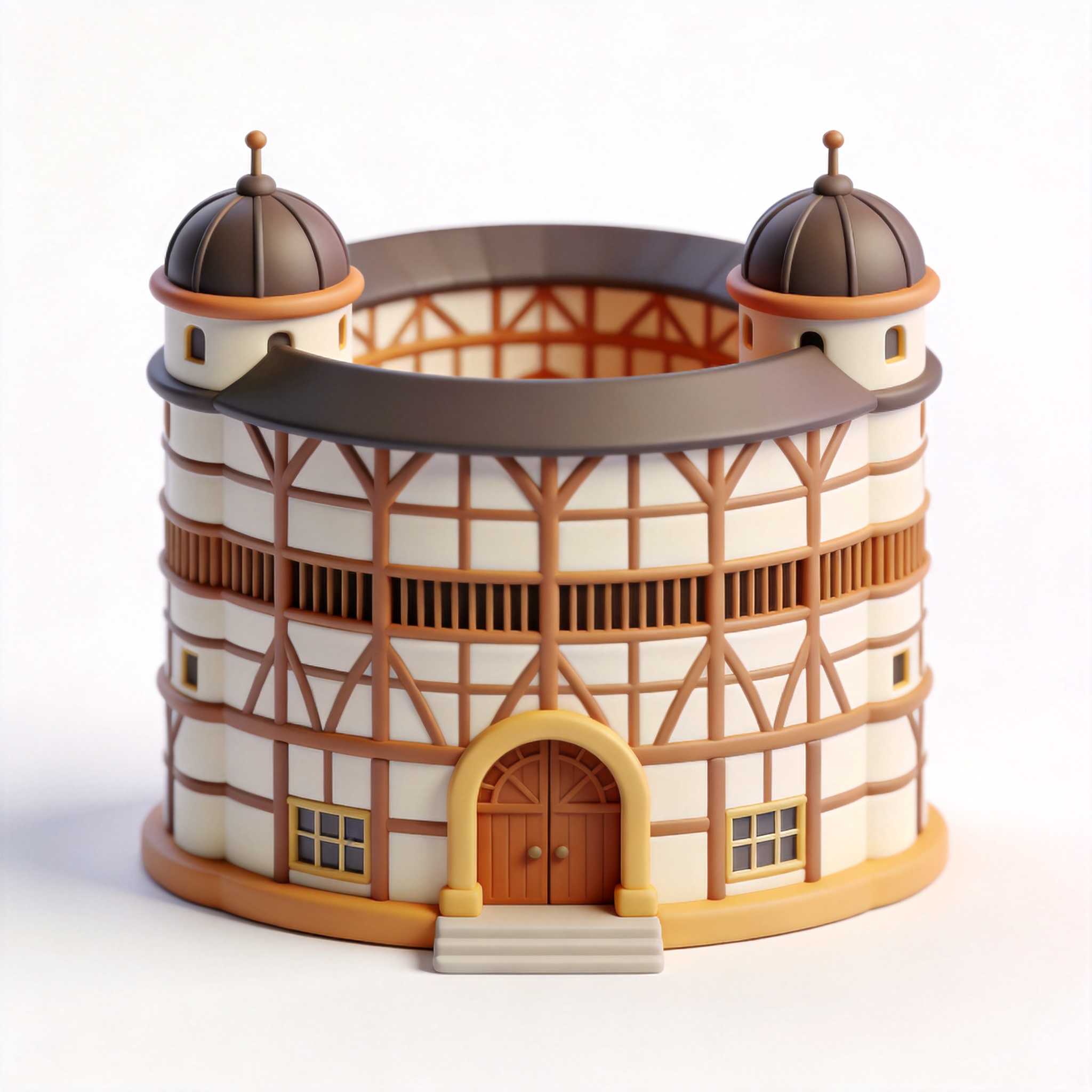 the Globe Theatre单词图片