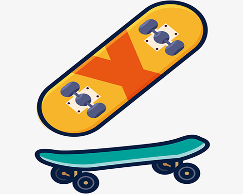 skateboard单词图片