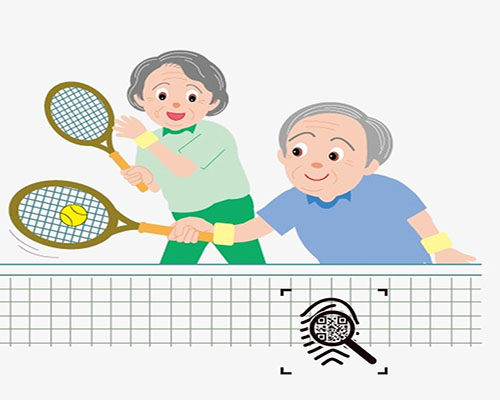 play tennis单词图片