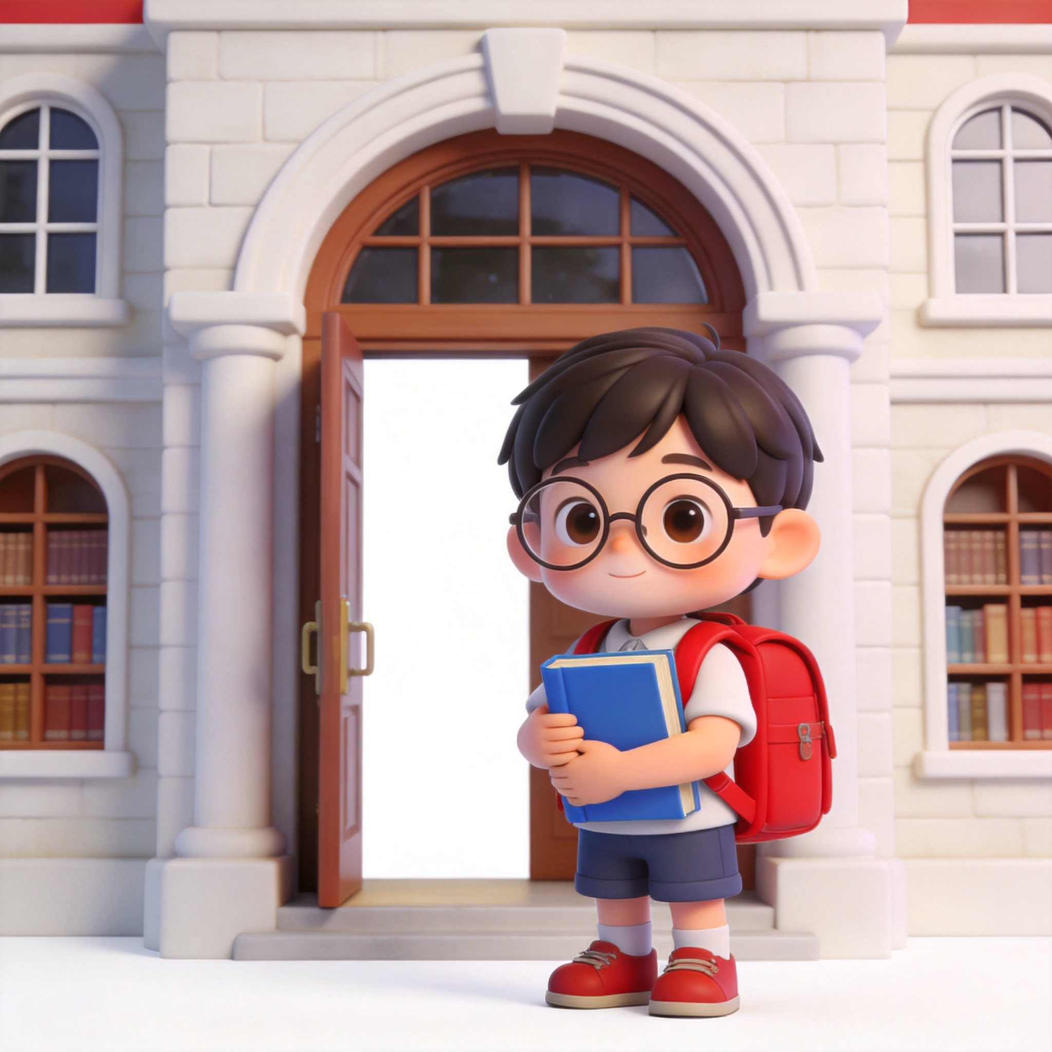 go to the library单词图片