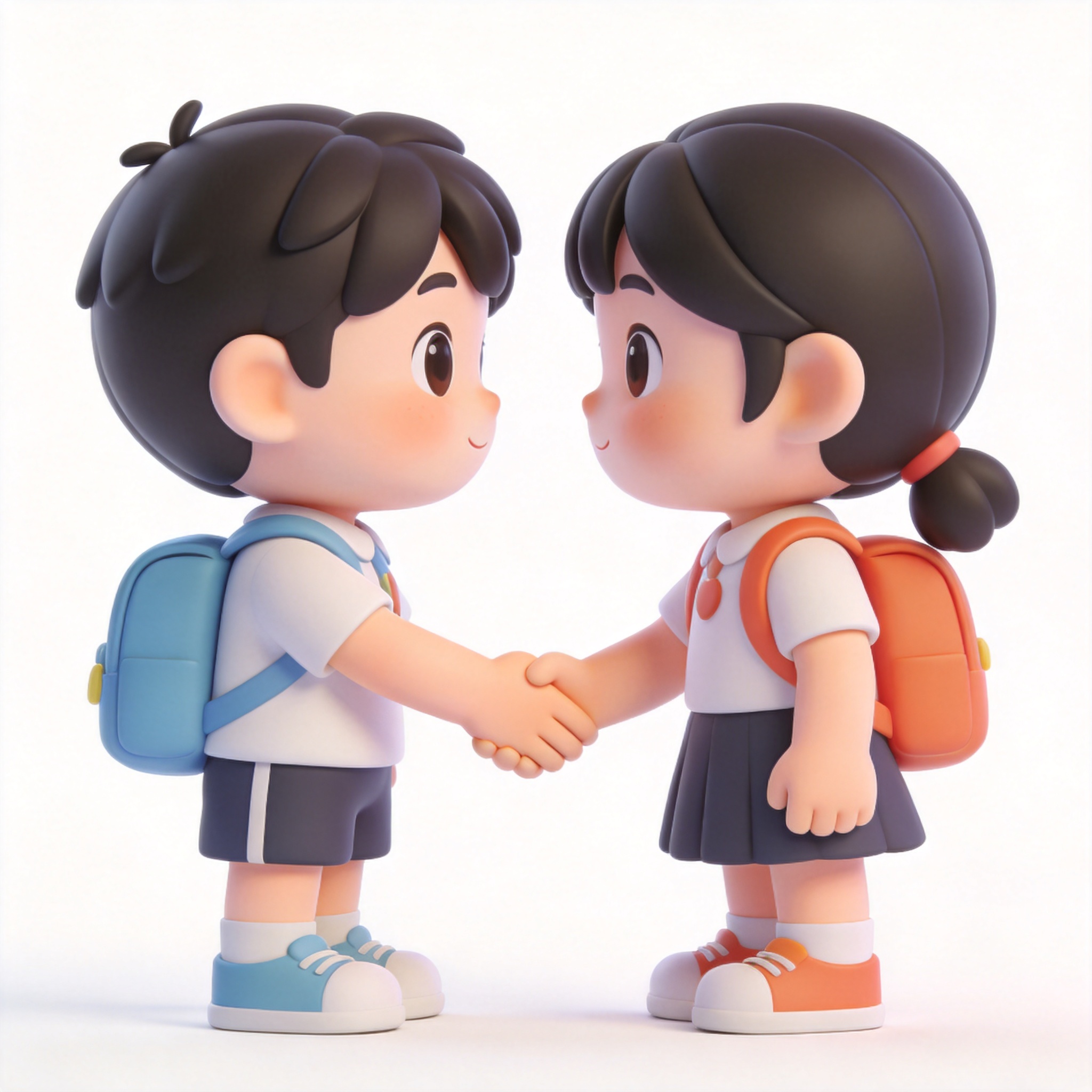 shake hands单词图片