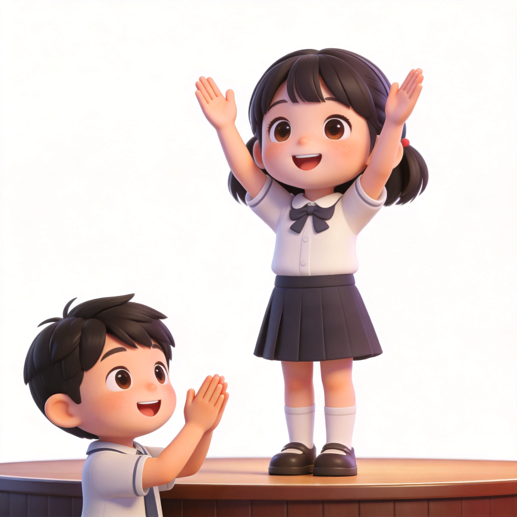 give … a big hand单词图片