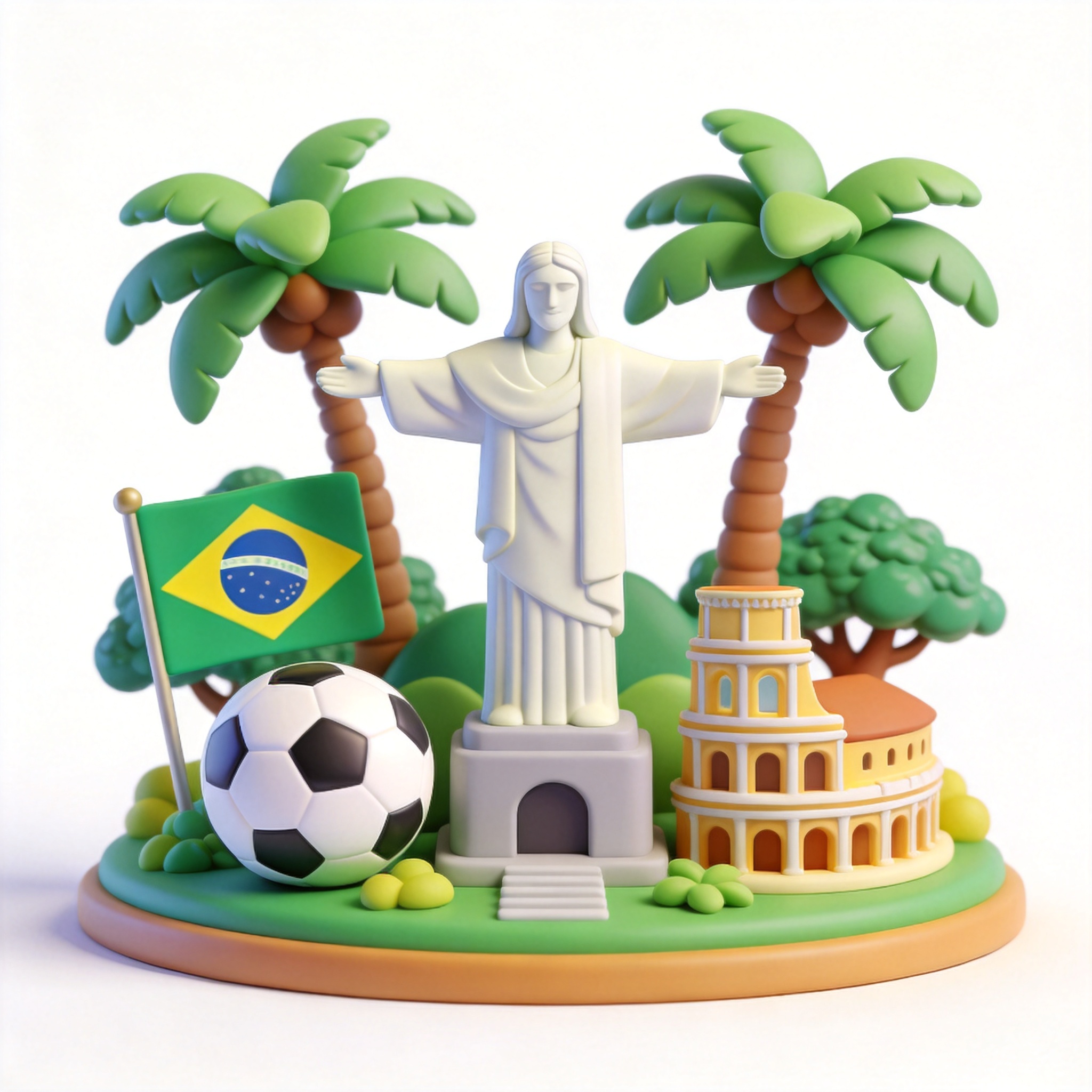 Brazil单词图片