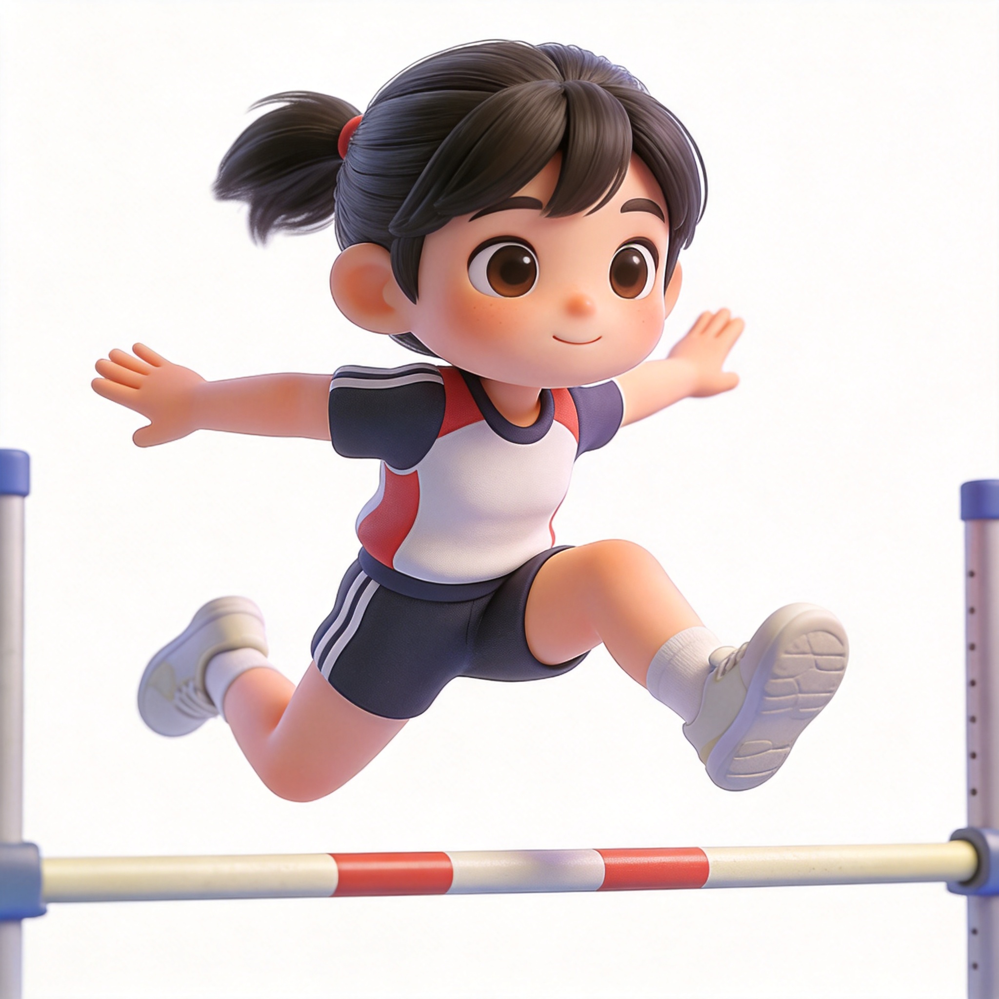 high jump单词图片