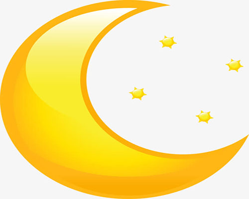 enjoy the moon and stars