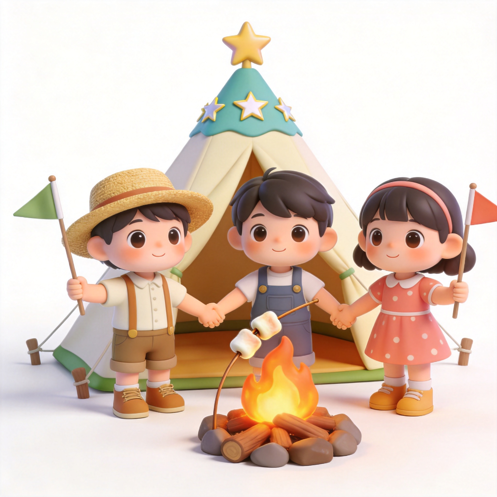 summer camp单词图片