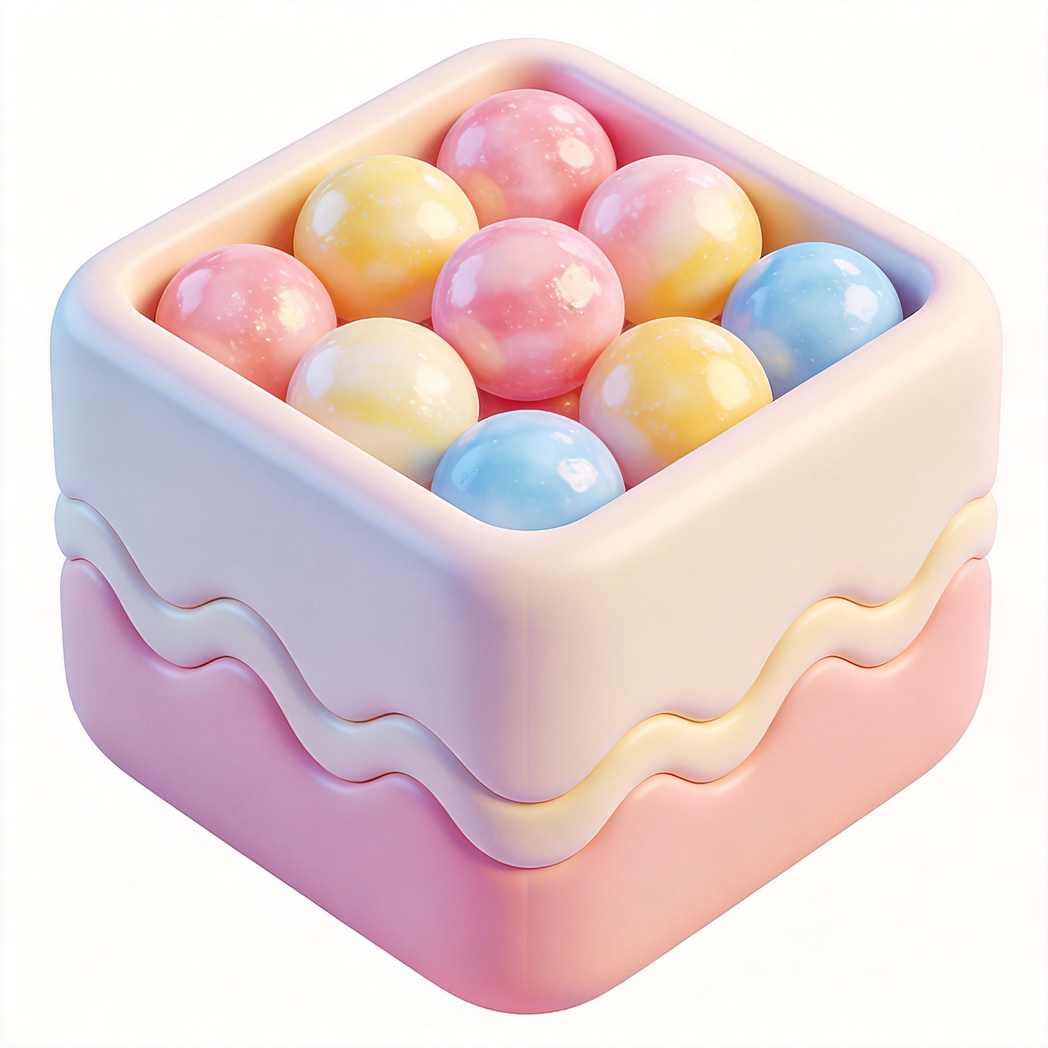 a box of candies单词图片