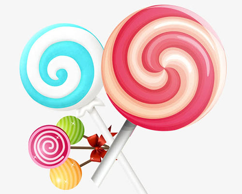 lollipop单词图片