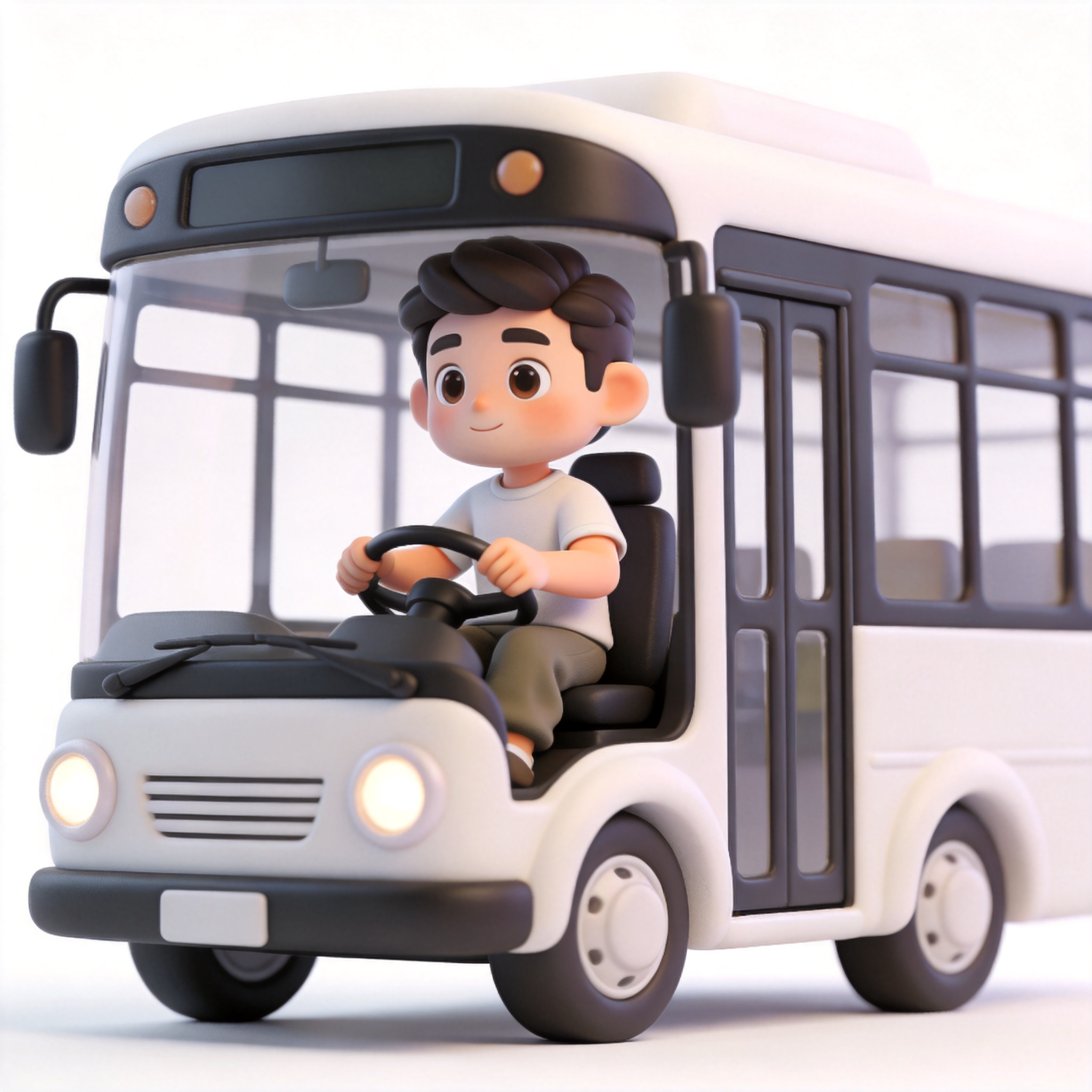 bus driver单词图片