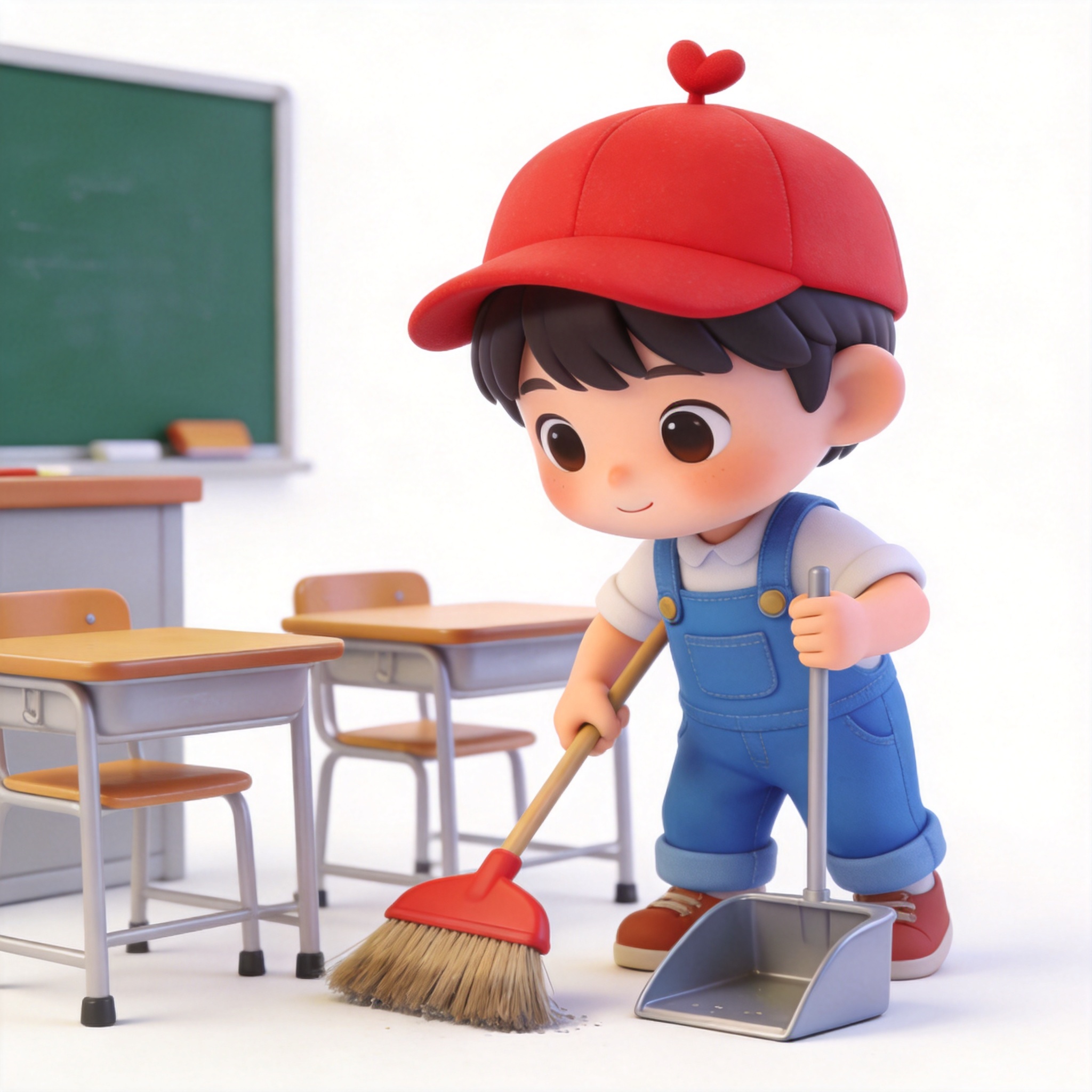 clean the classroom单词图片