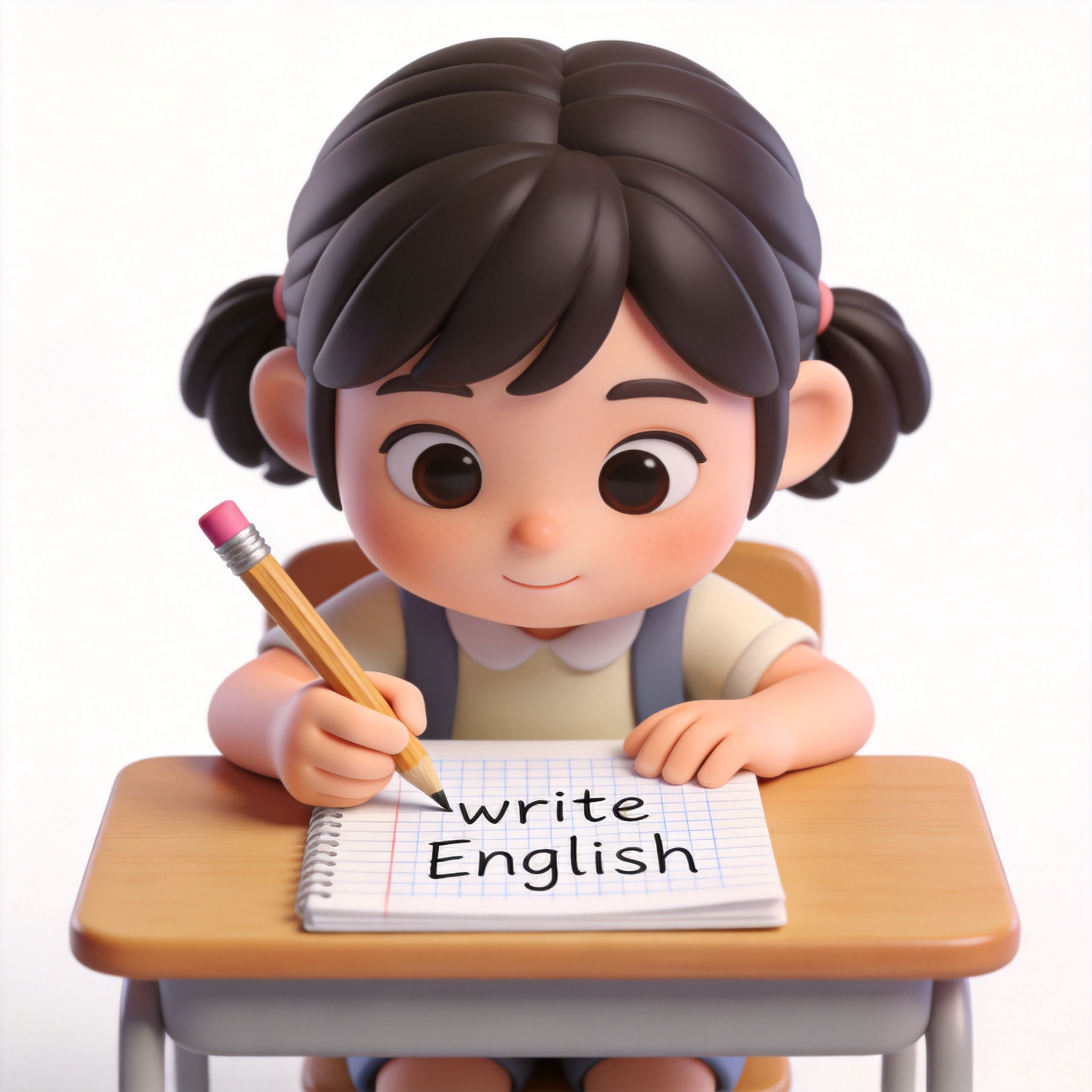 write English单词图片