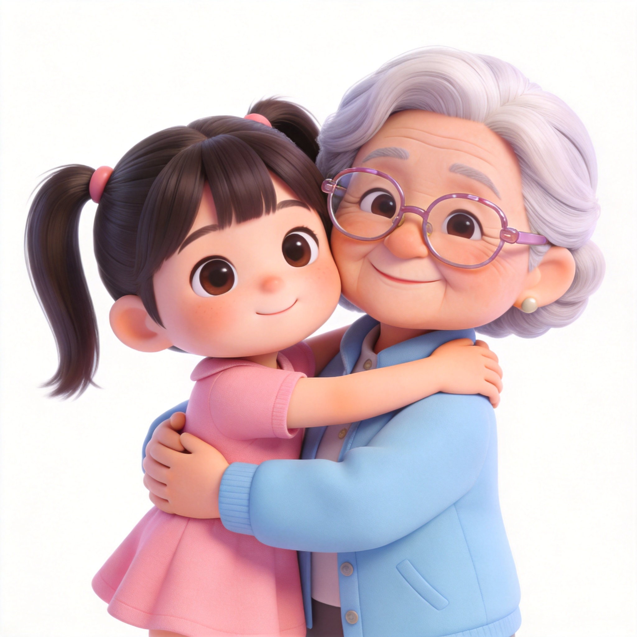 granddaughter单词图片