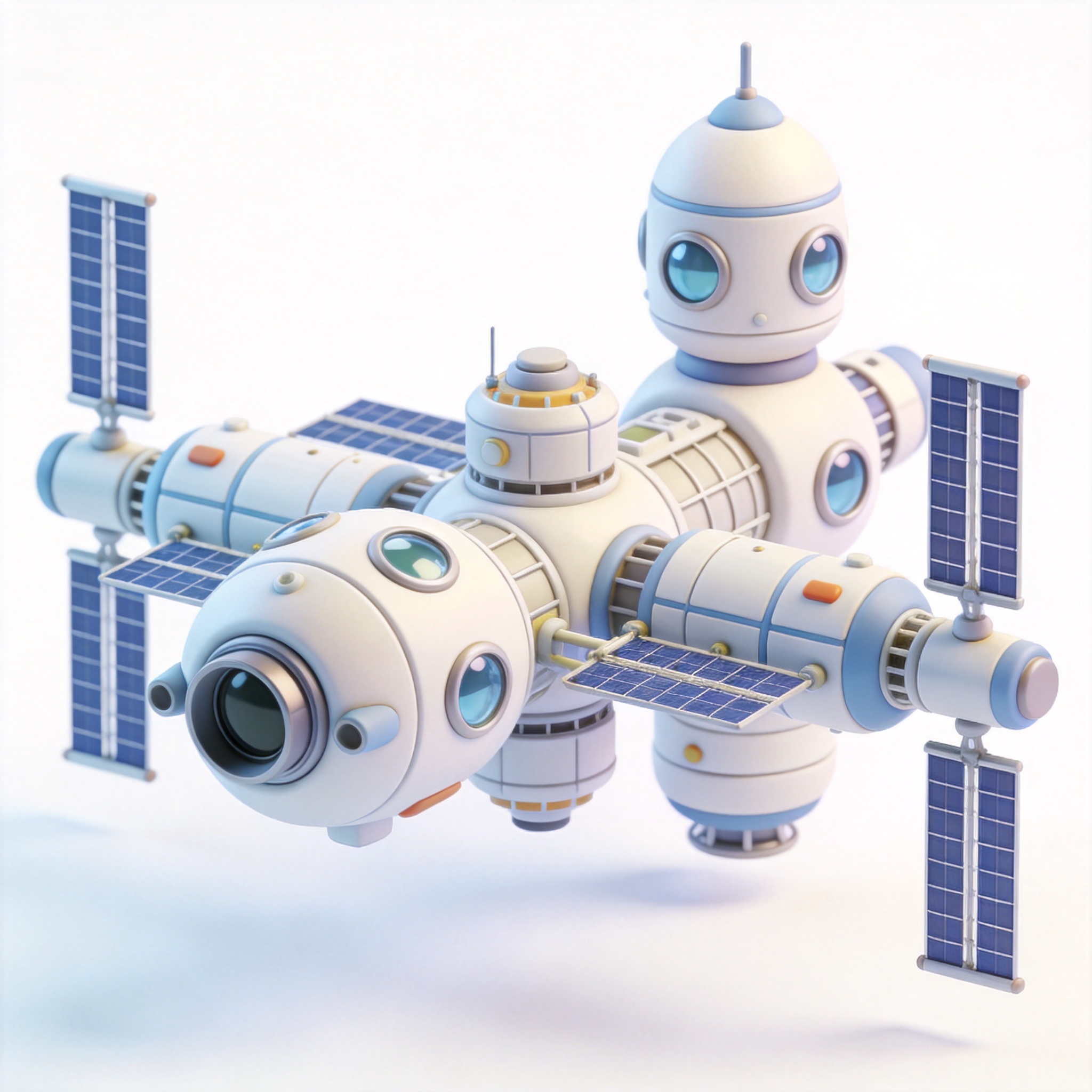 space station单词图片