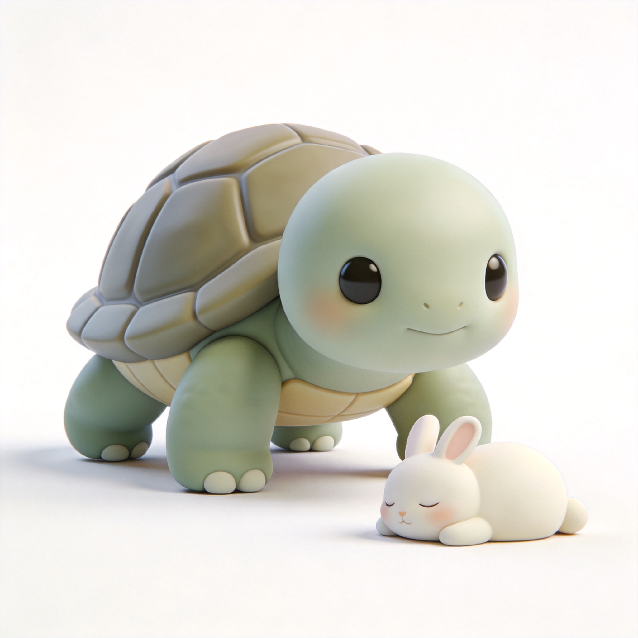 Slow and steady wins the race.单词图片
