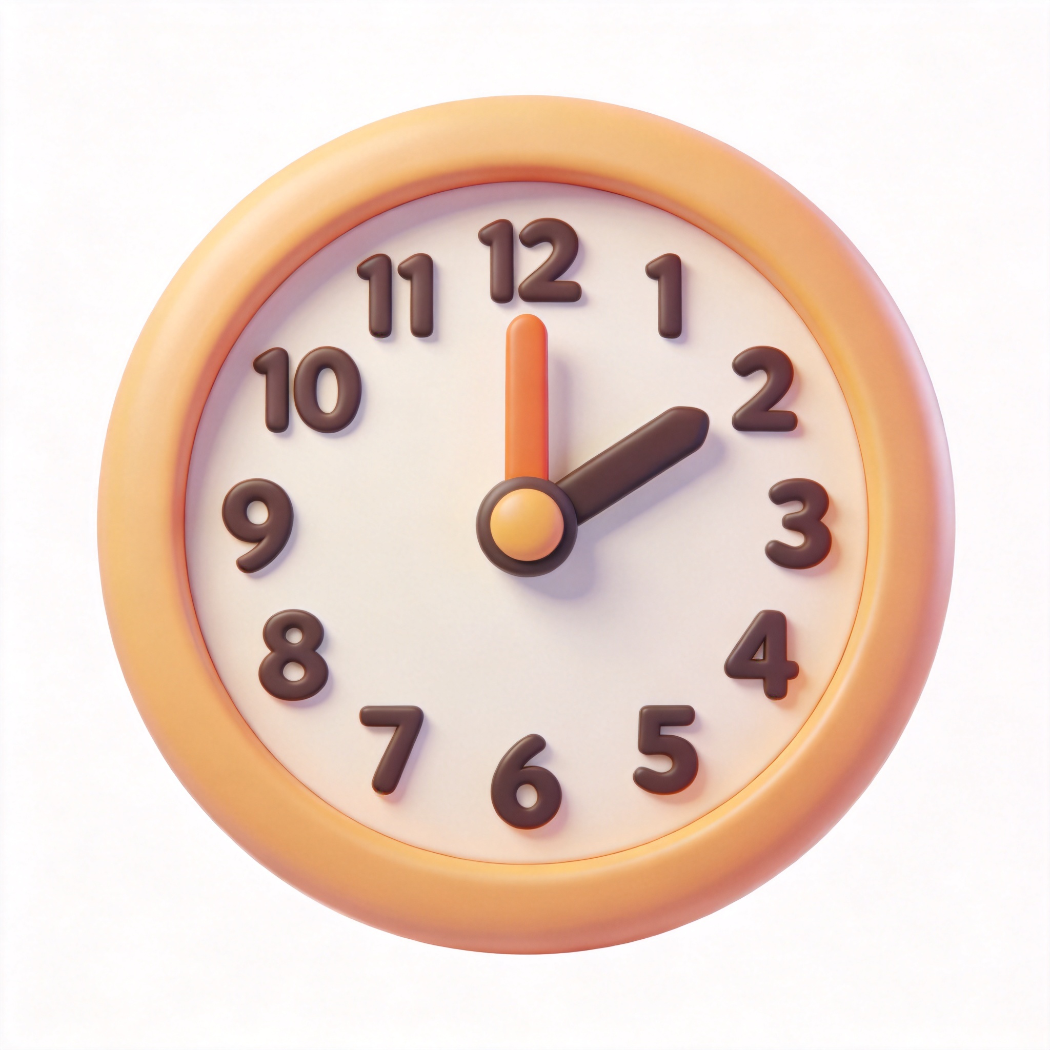 o,clock单词图片