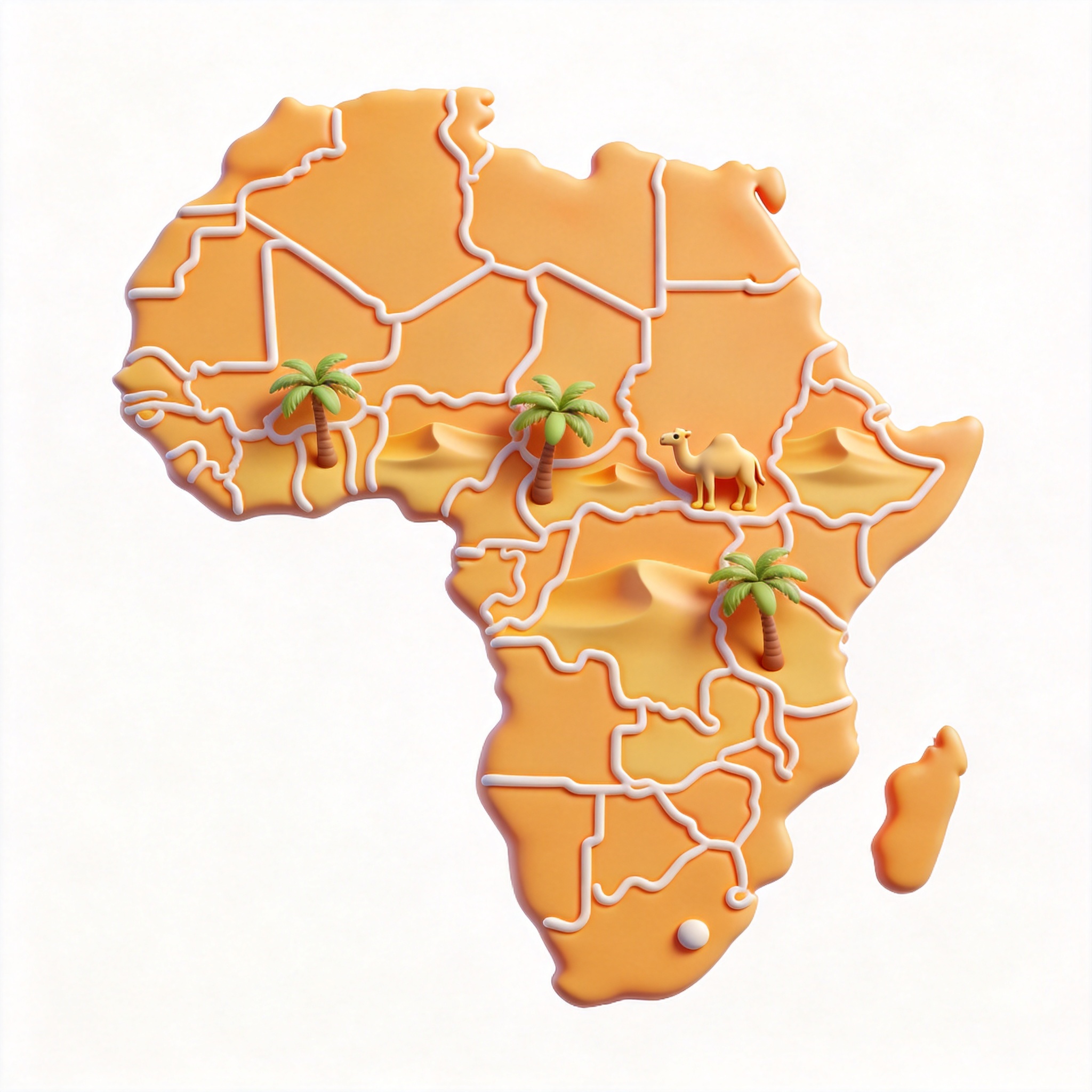 North Africa单词图片