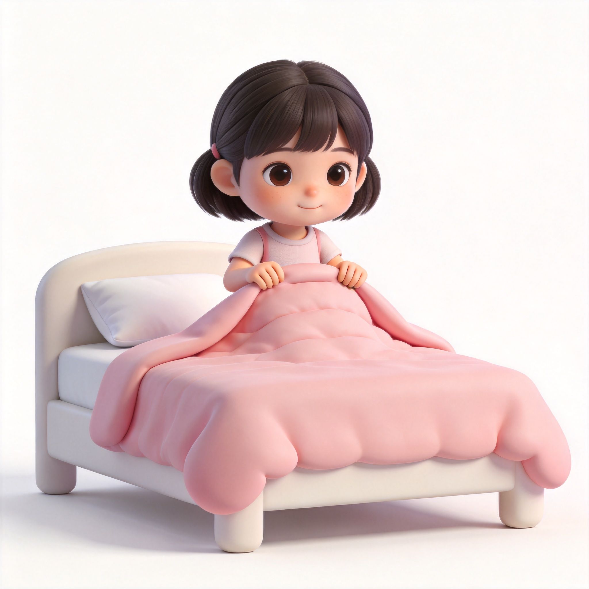 made the bed单词图片