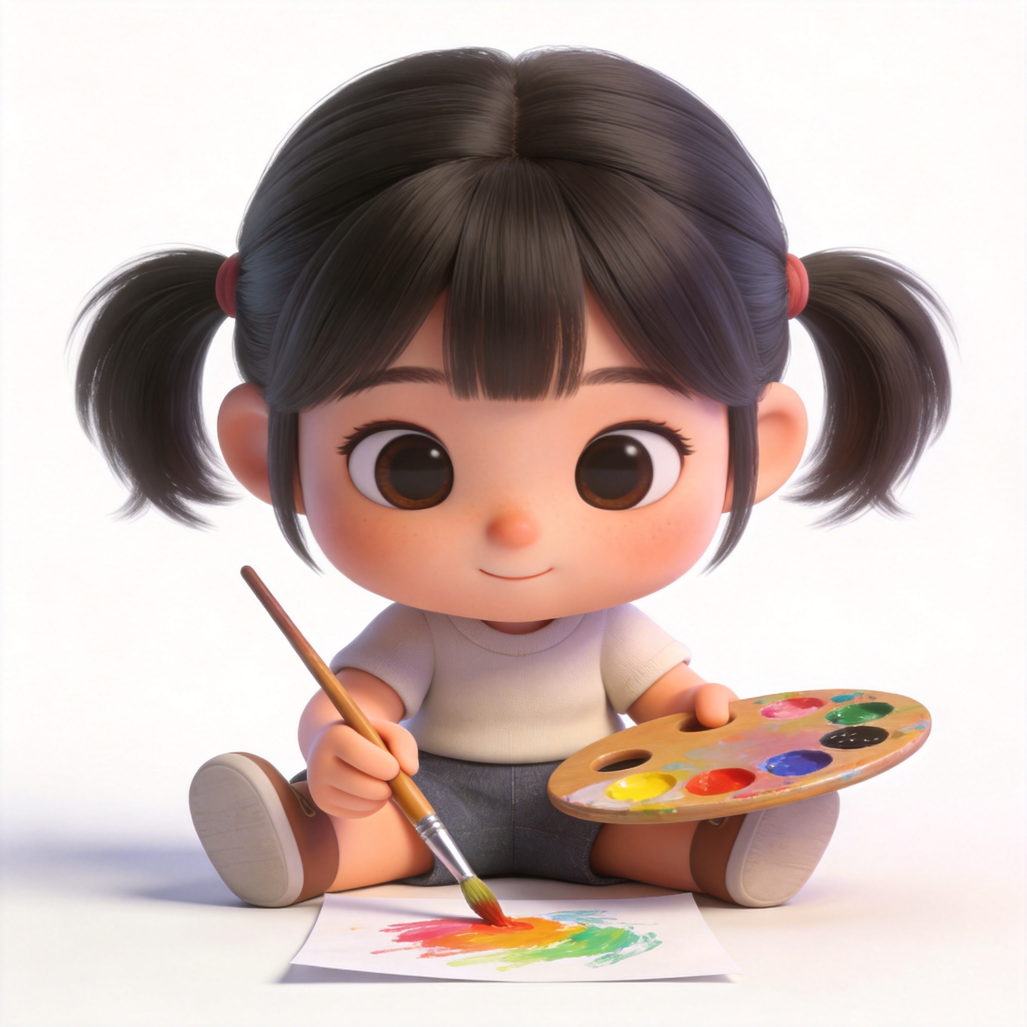 paint a picture单词图片