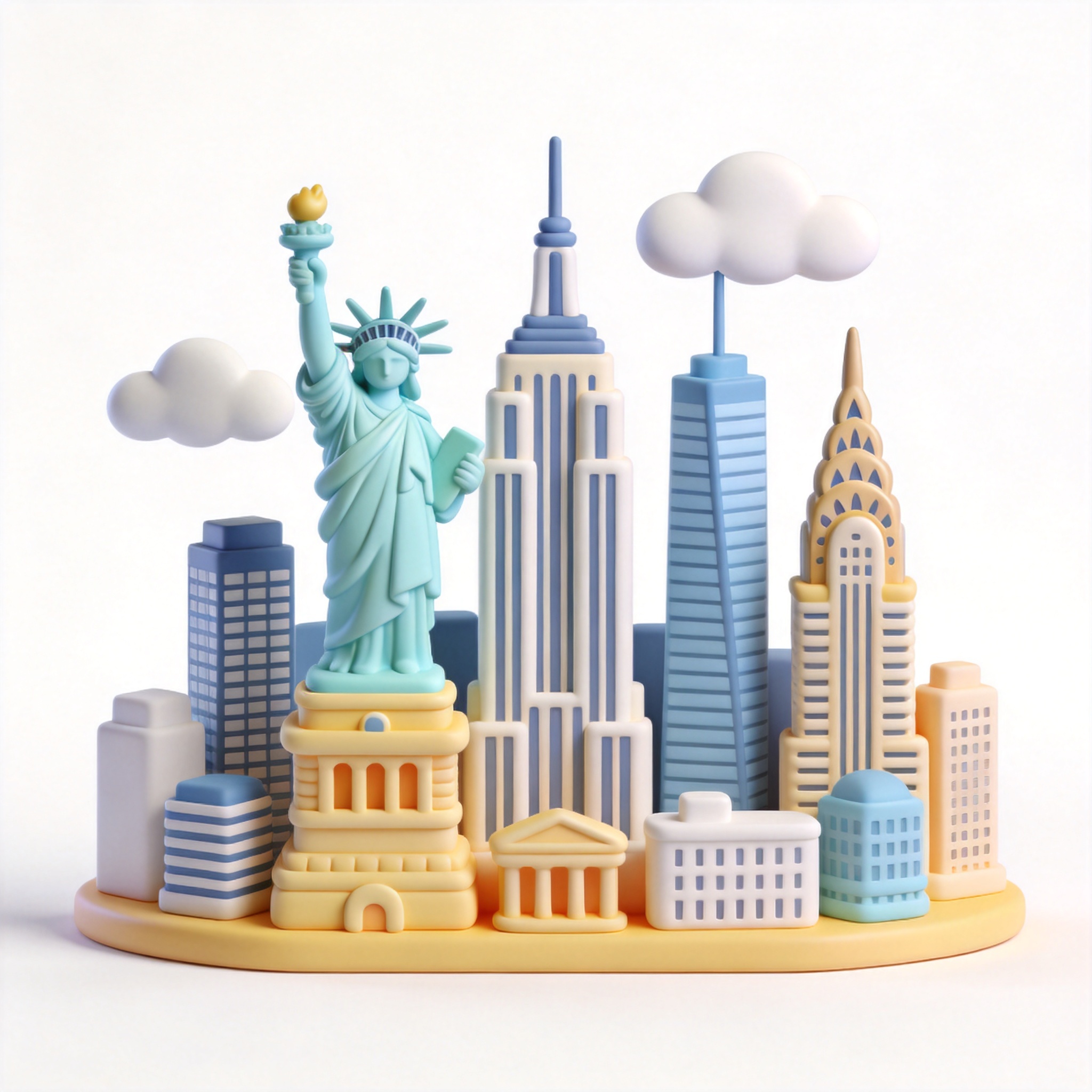 NewYork单词图片