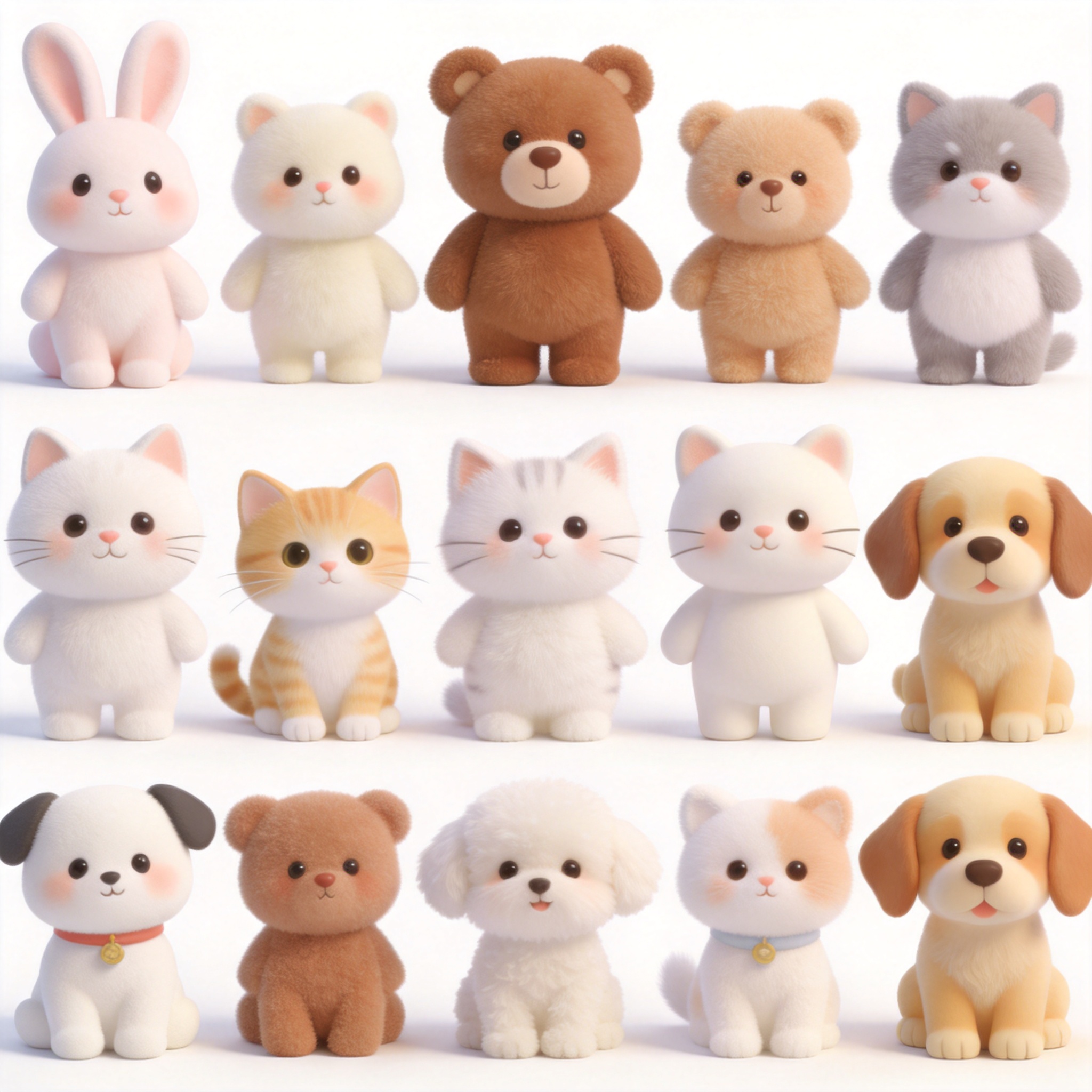 many animals单词图片