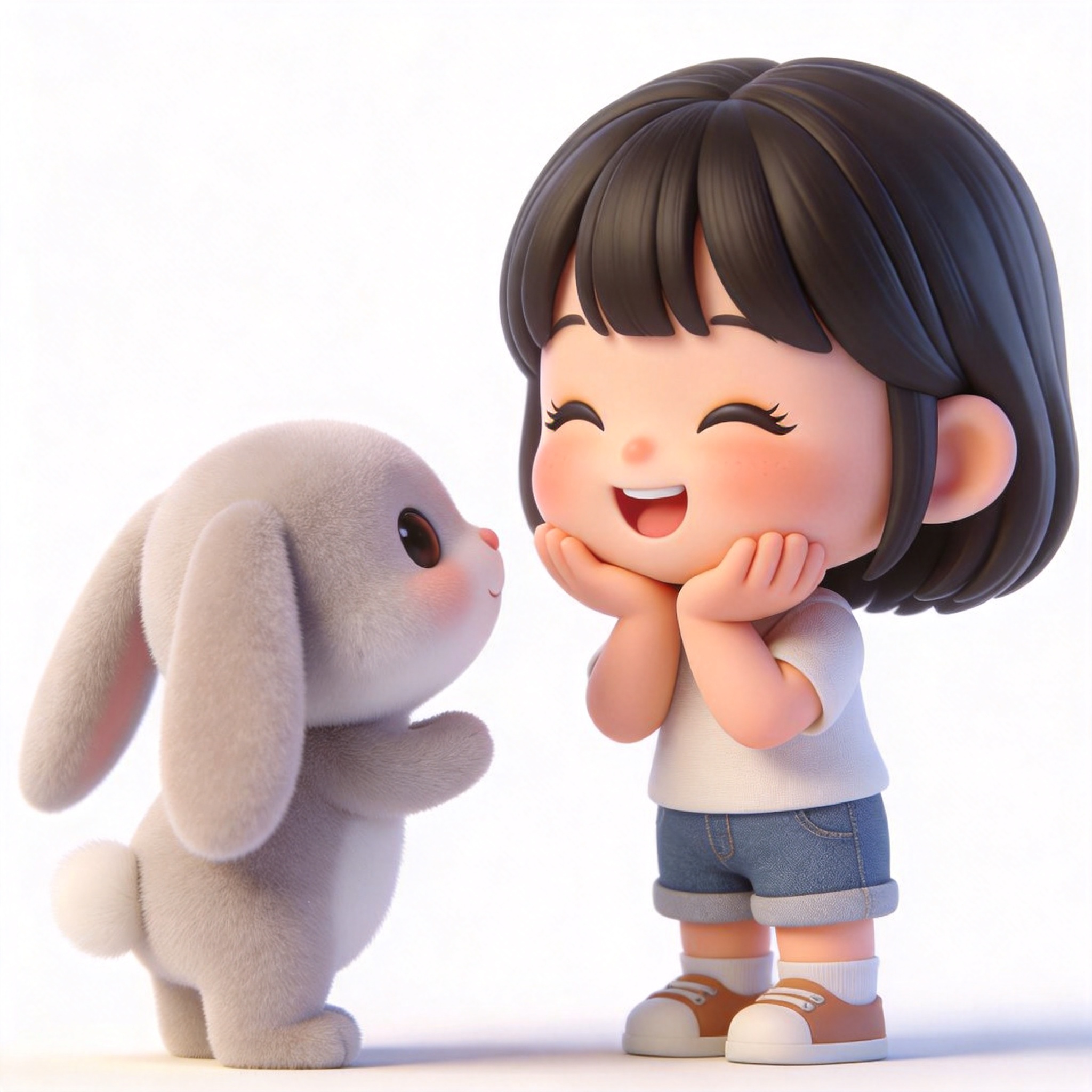 I like her.单词图片