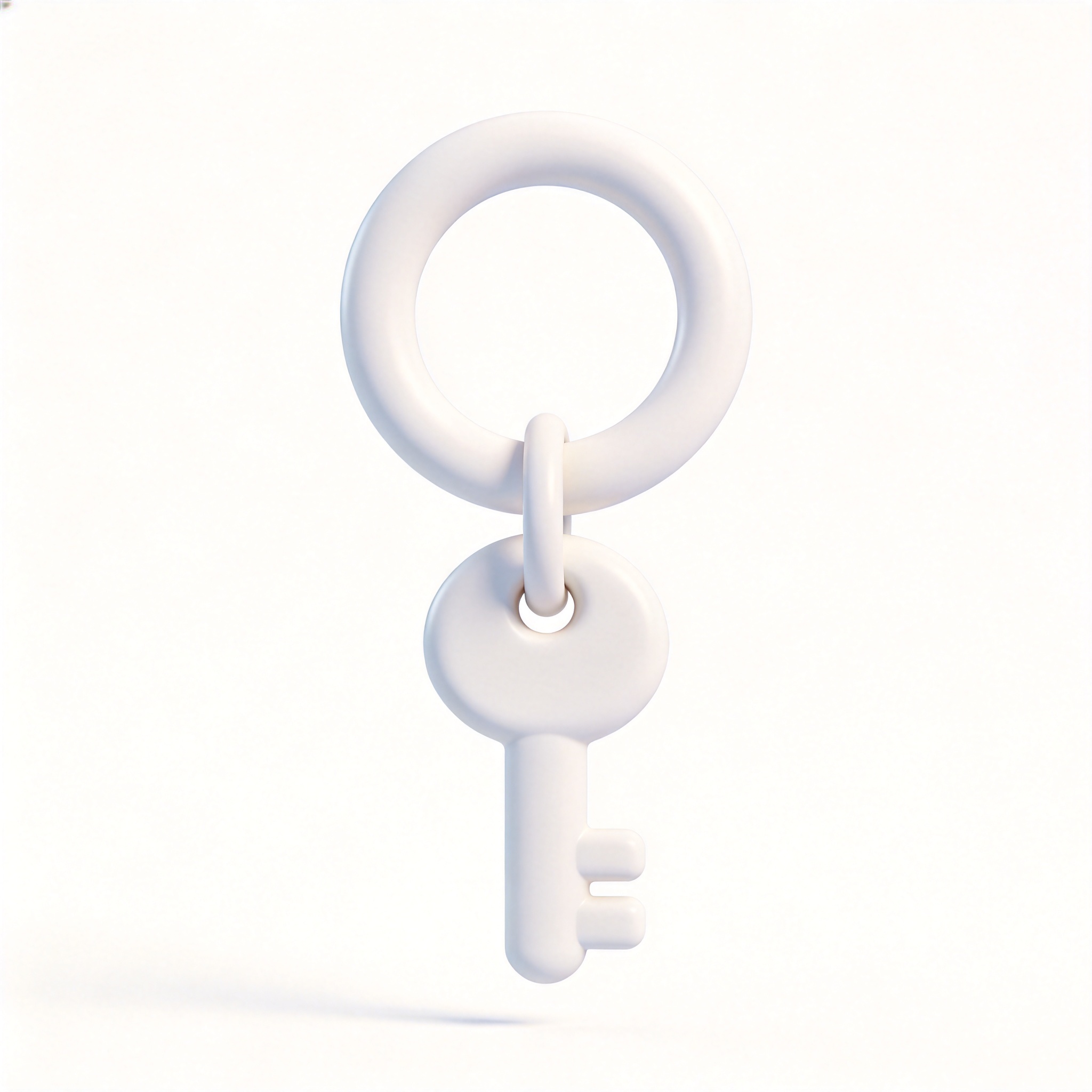 key ring单词图片