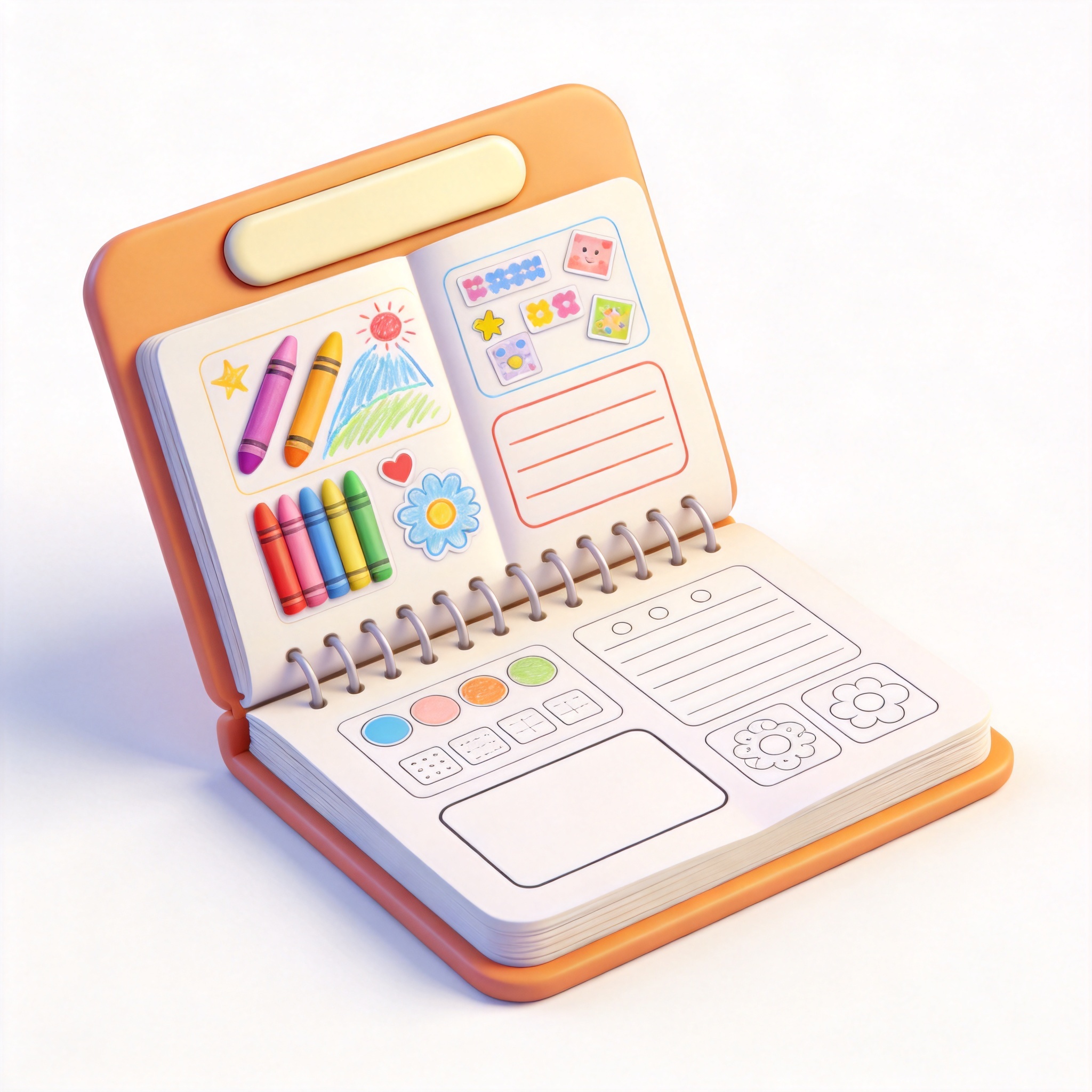 activity book单词图片