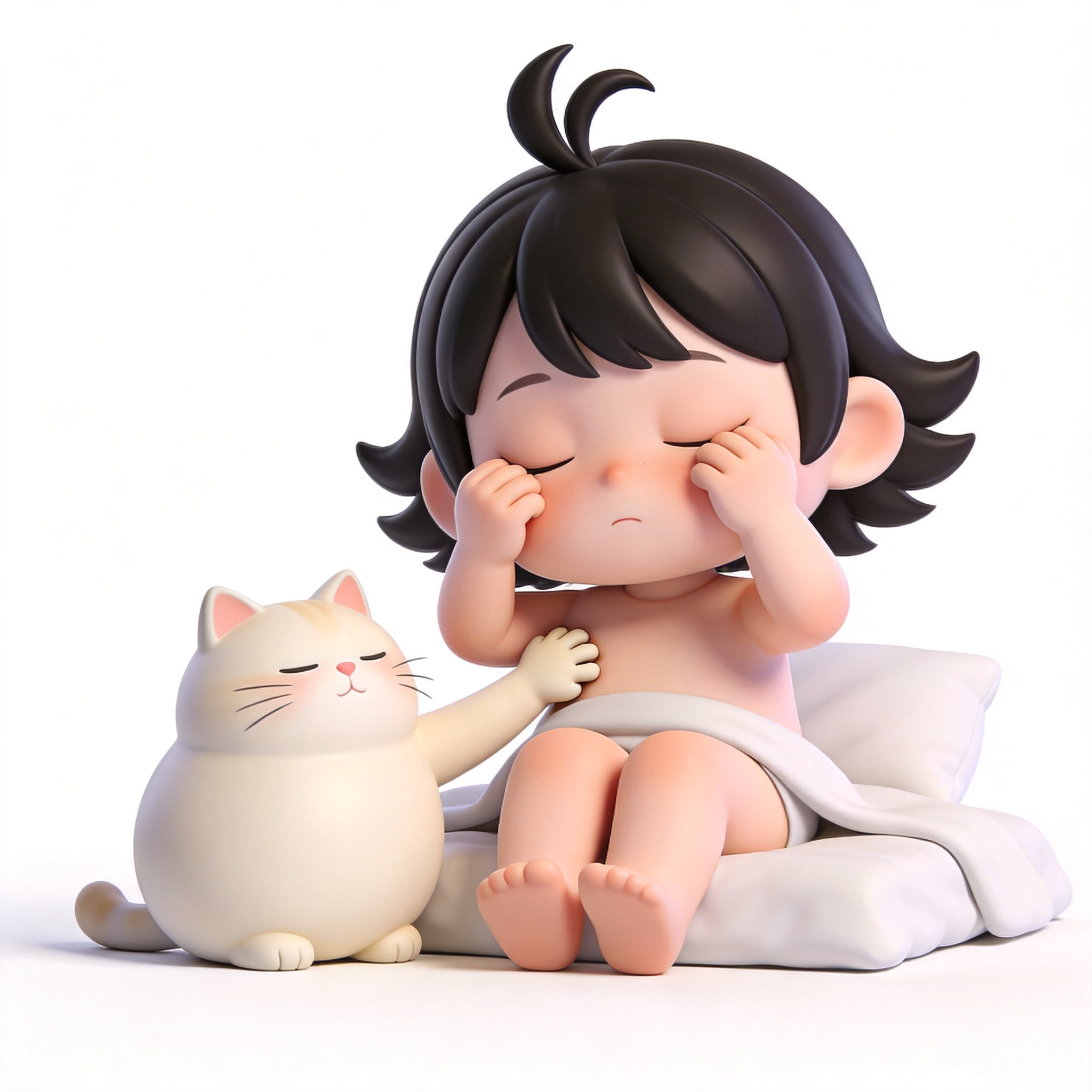 wake up单词图片