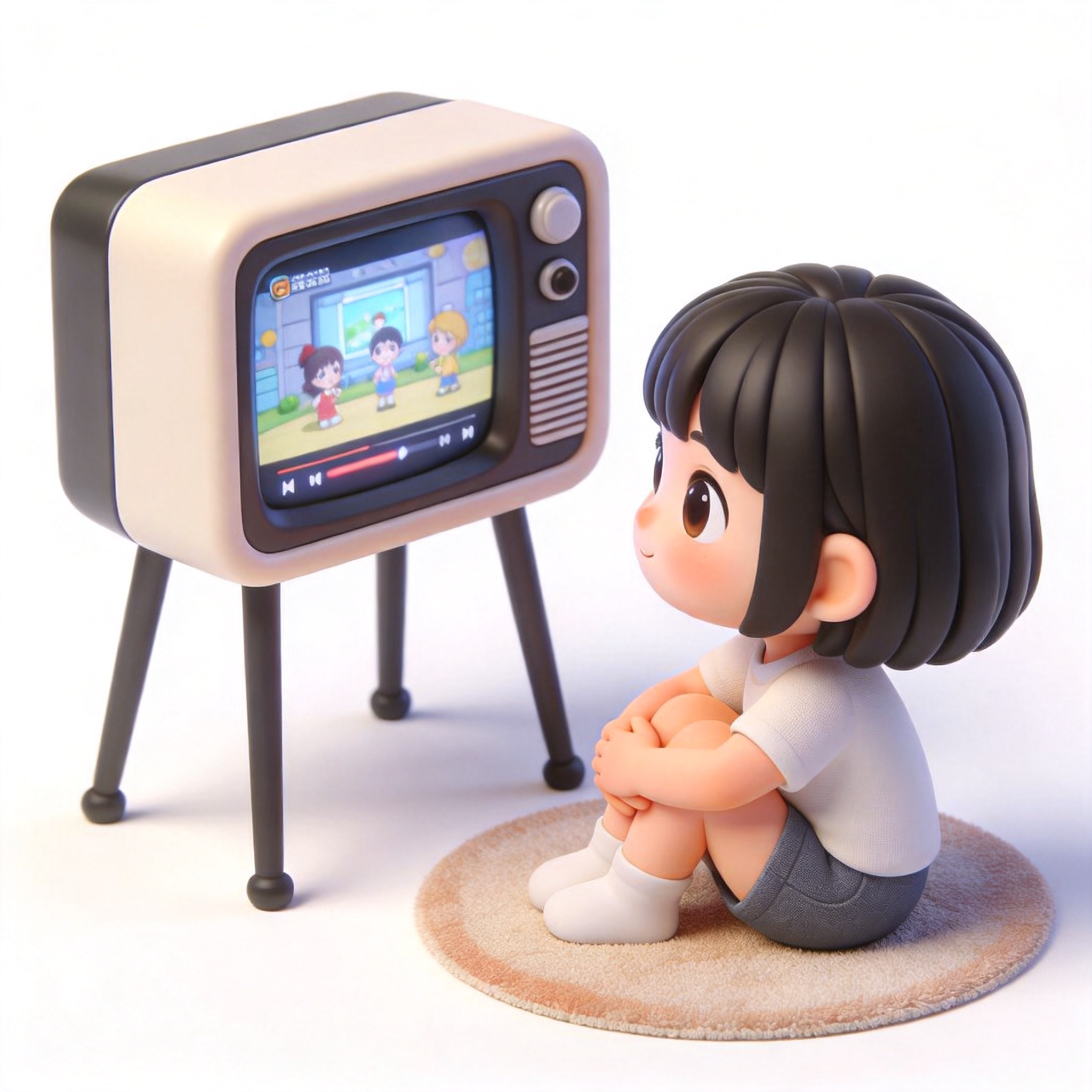 watch TV单词图片