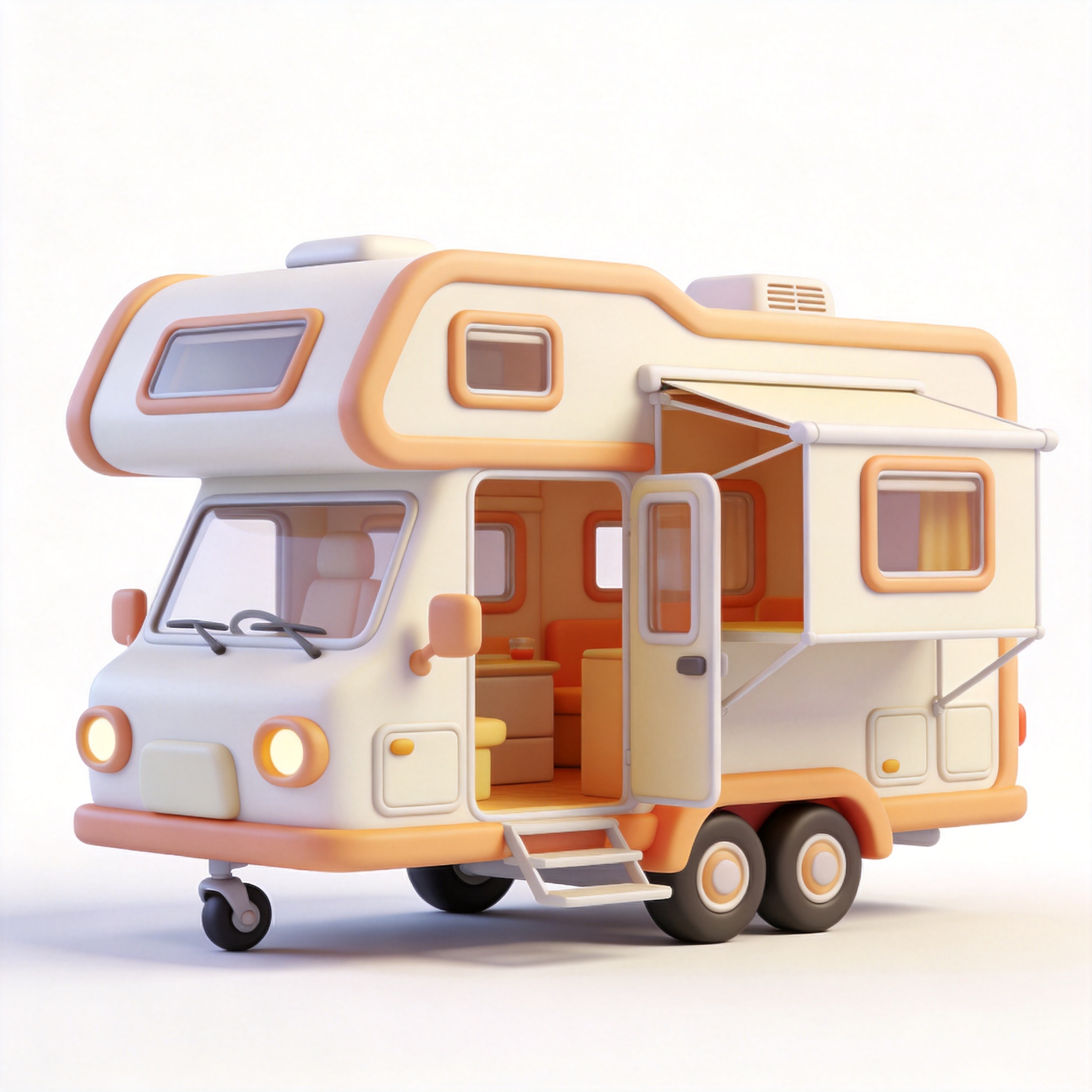mobile home单词图片