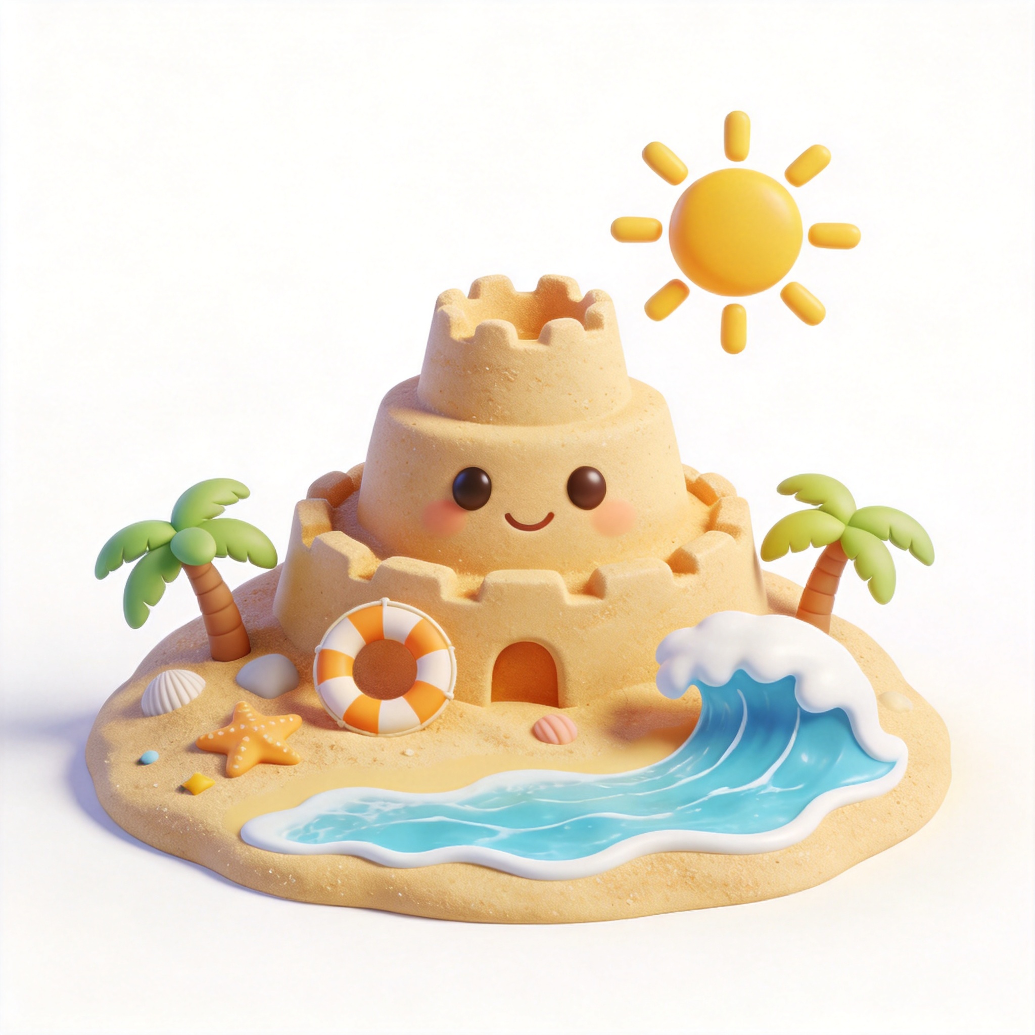 Sandy Beach单词图片
