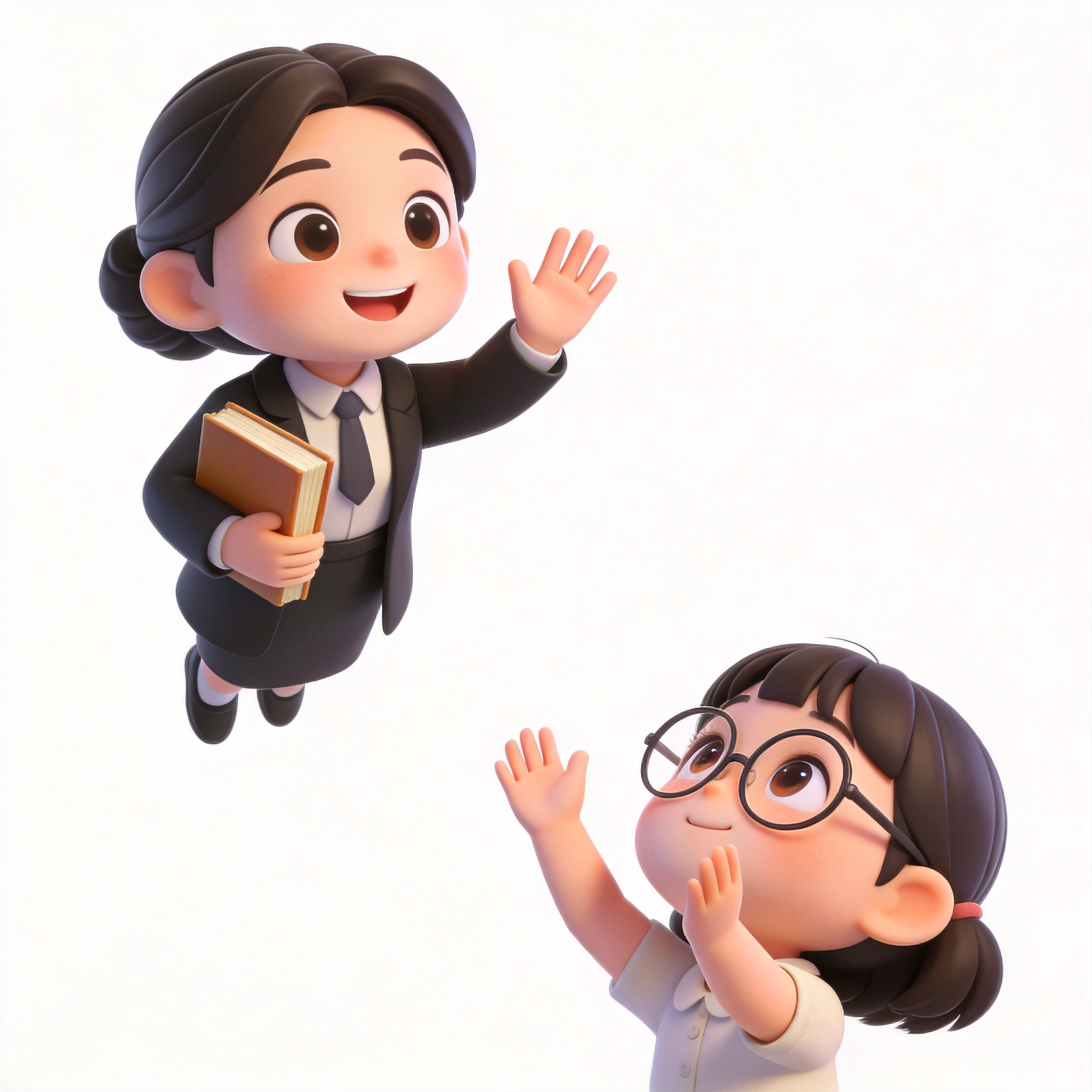 look up to单词图片