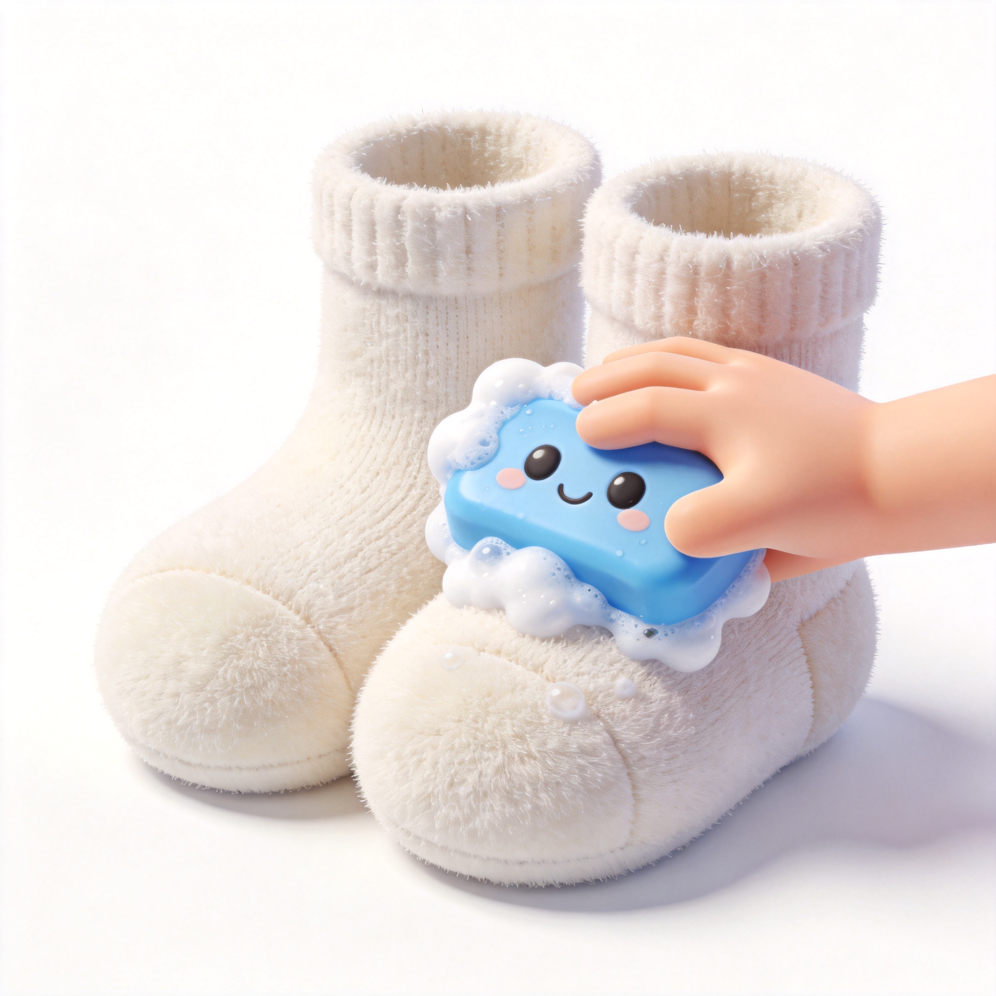 wash the socks单词图片