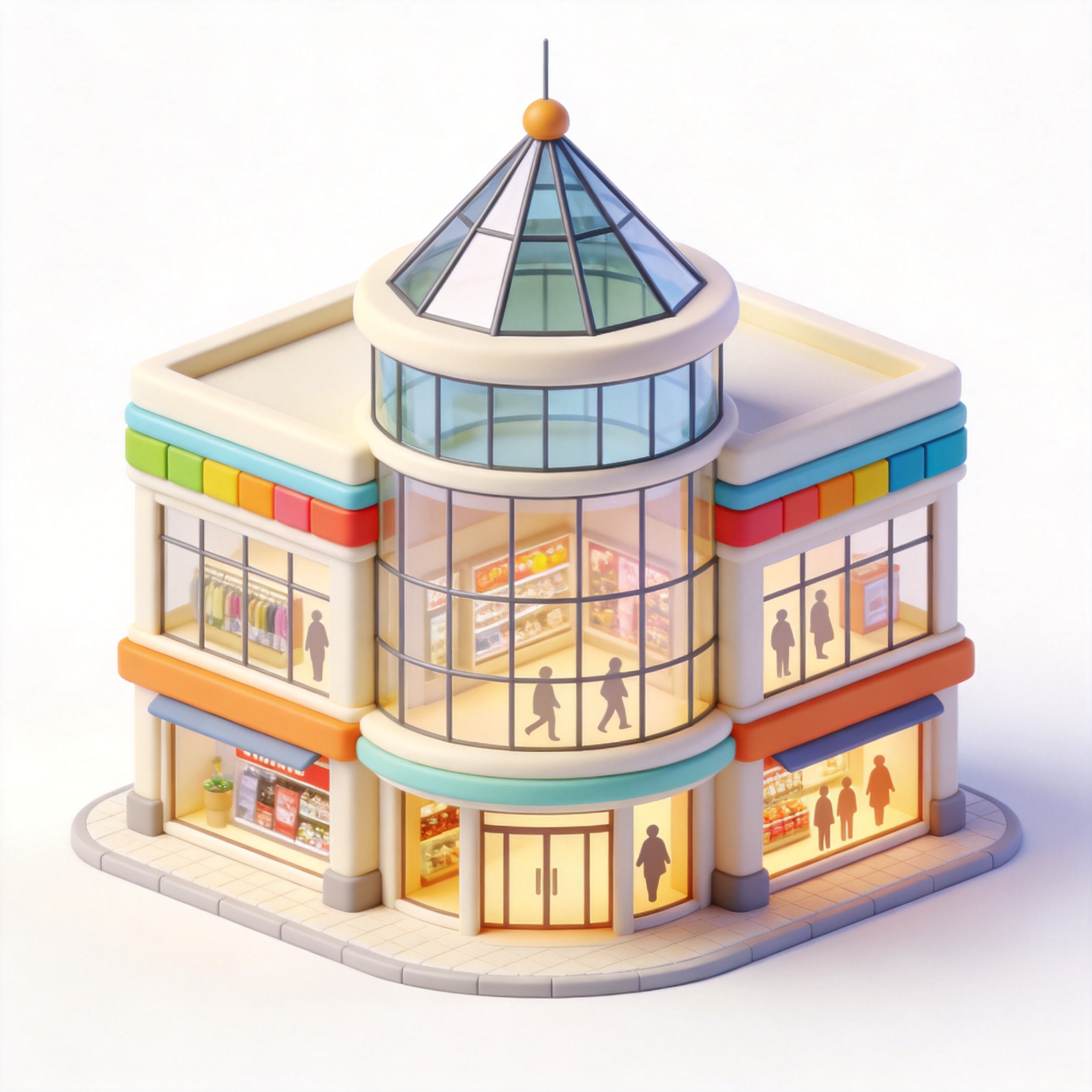 shopping centre单词图片