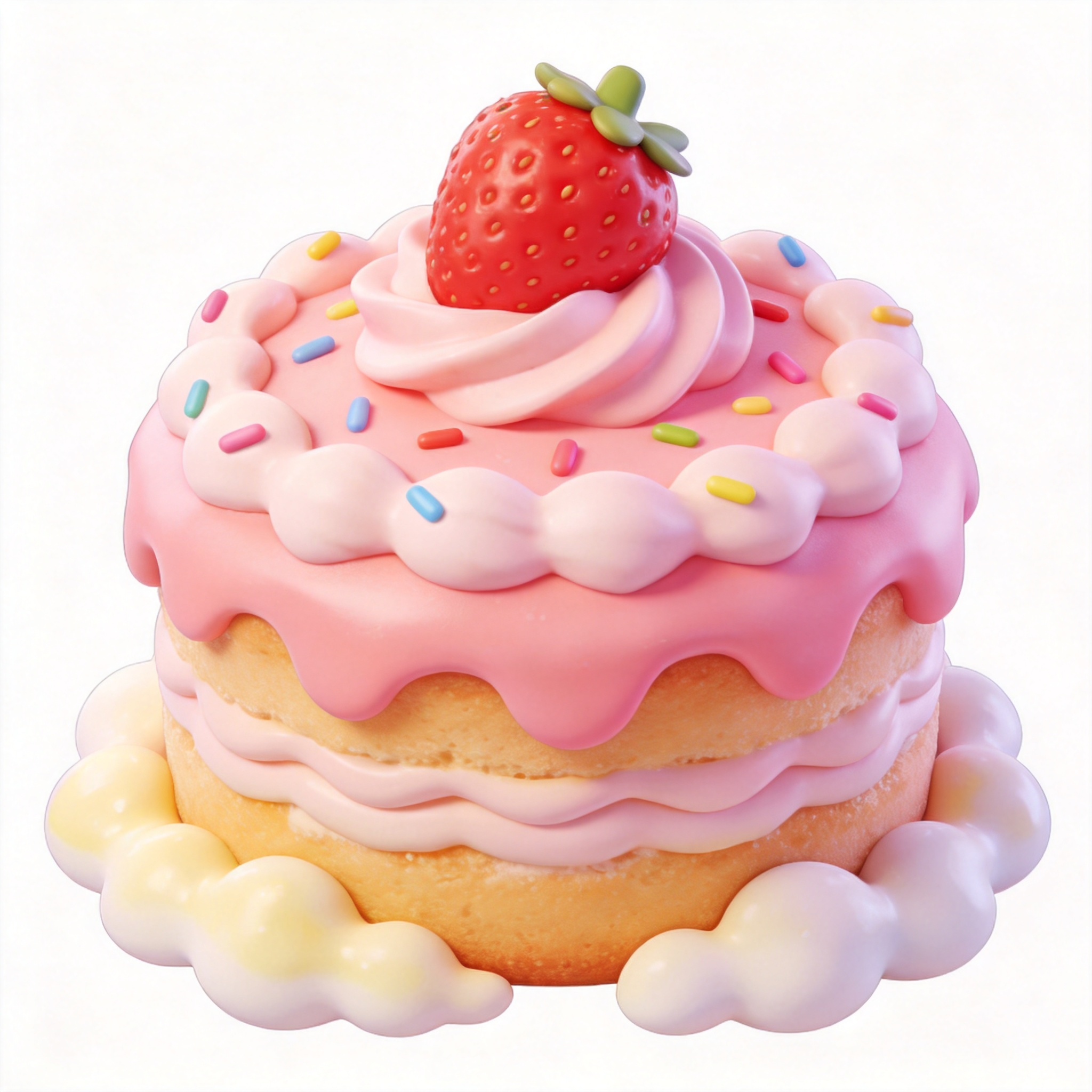 make a cake单词图片