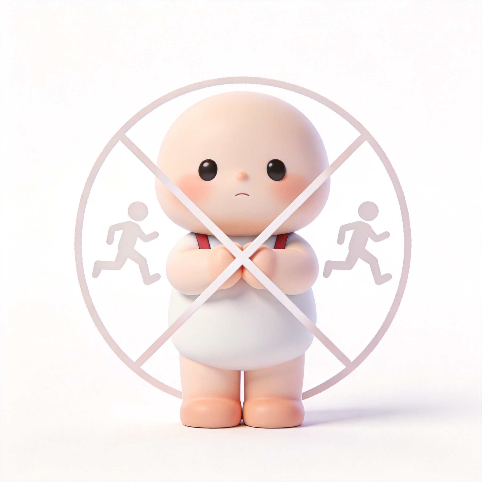 No running.单词图片