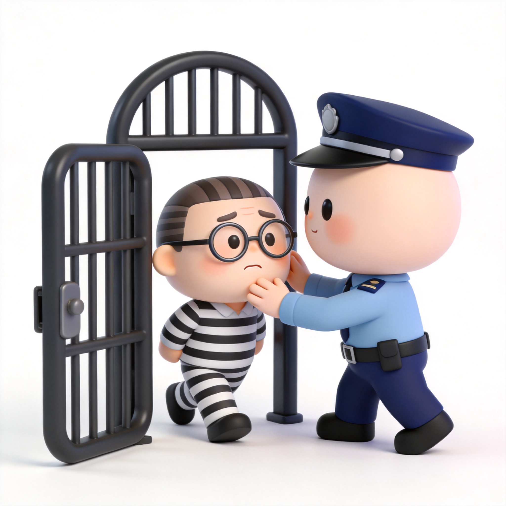 send......to prison单词图片