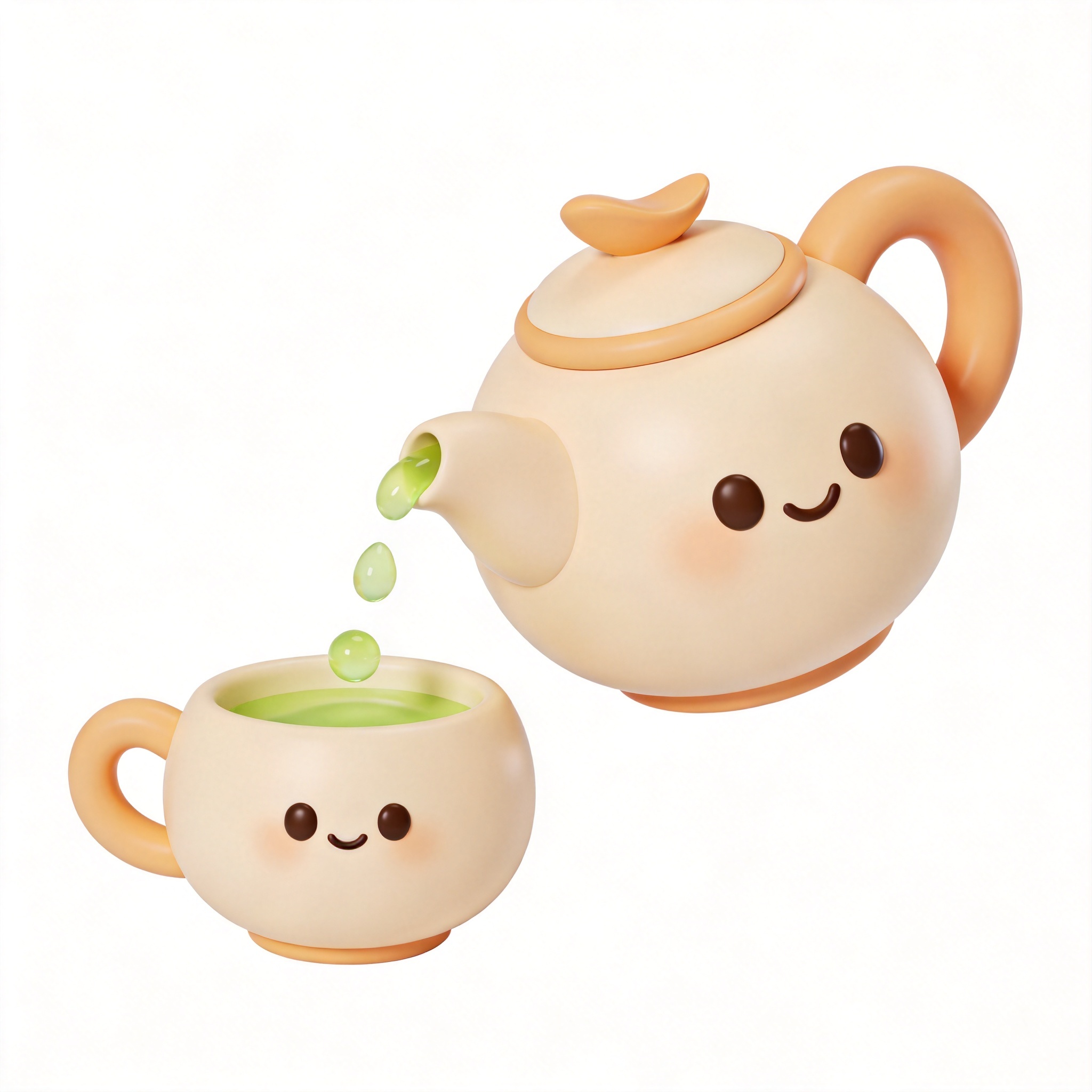 make tea单词图片