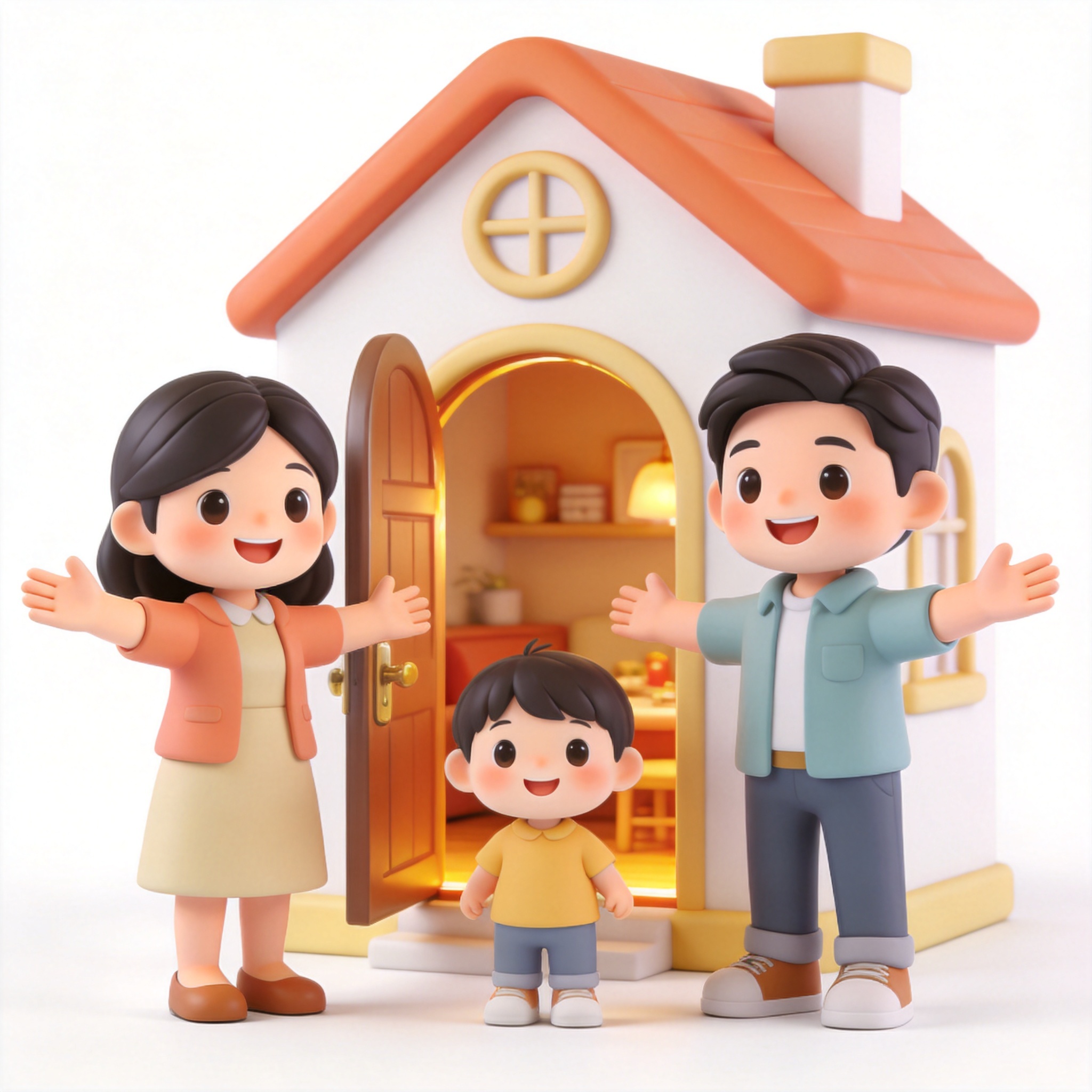 host family单词图片