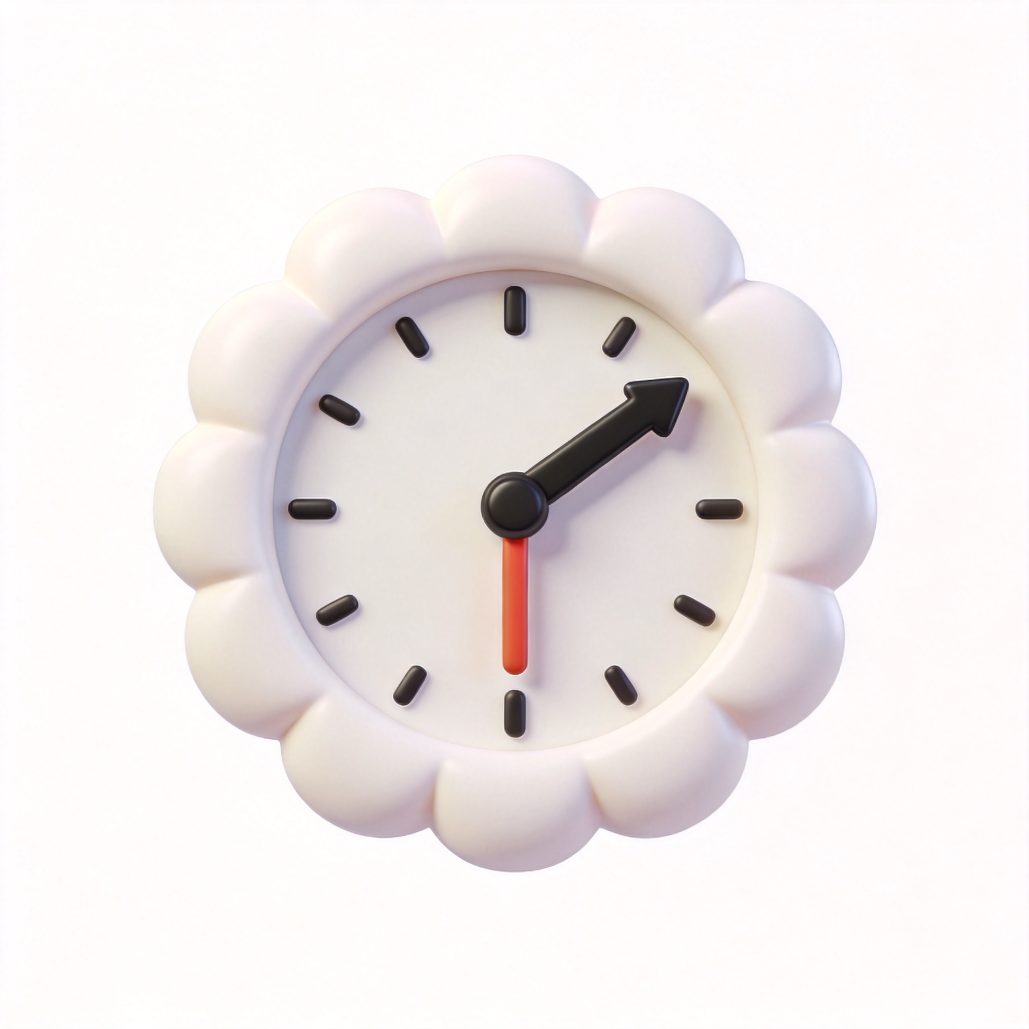 half past one/two...单词图片