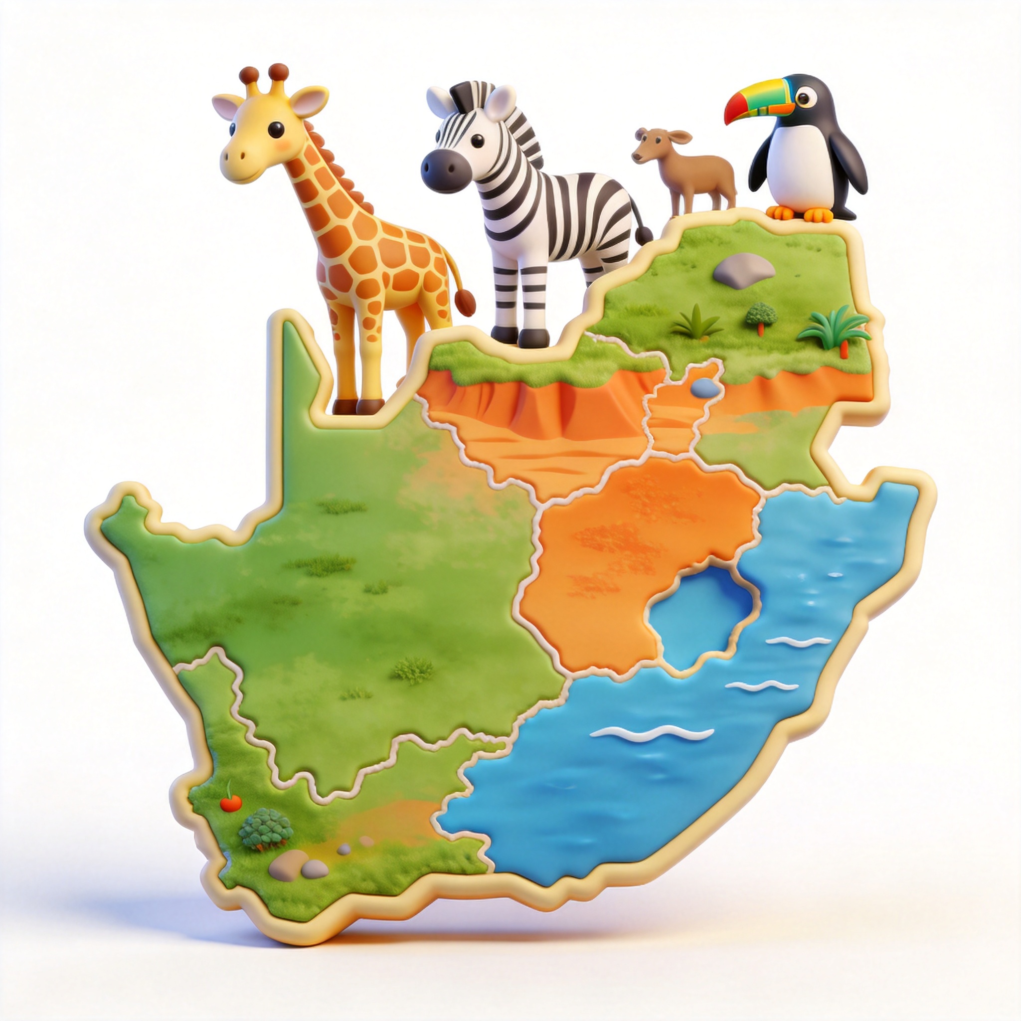 South Africa单词图片