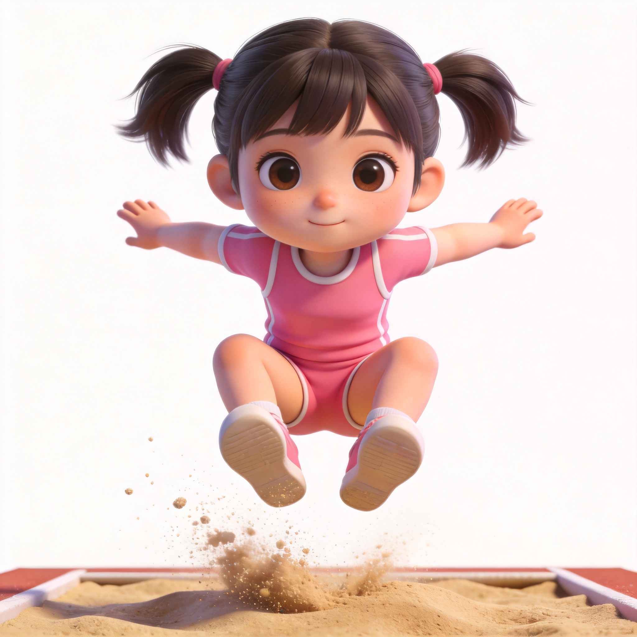 long jump单词图片