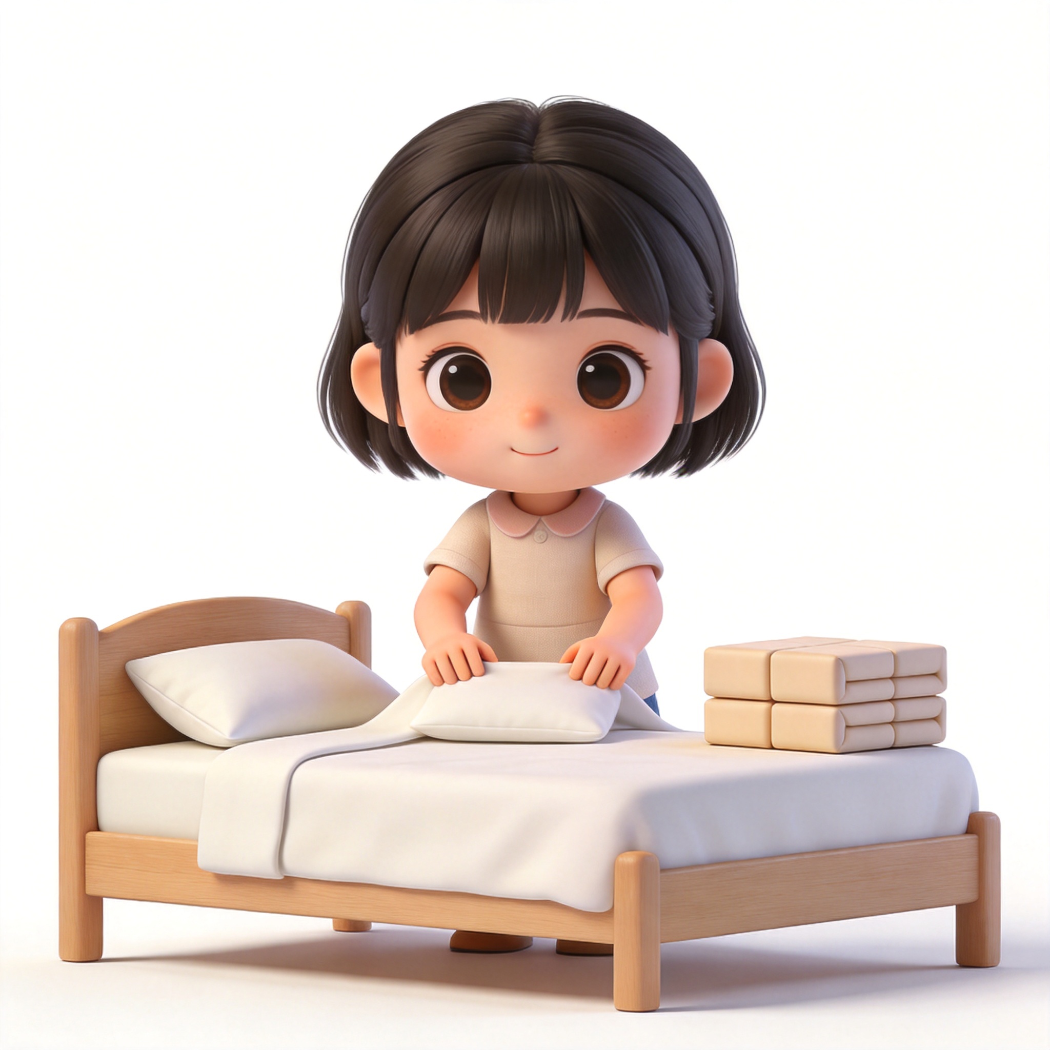 make sb's/the bed单词图片
