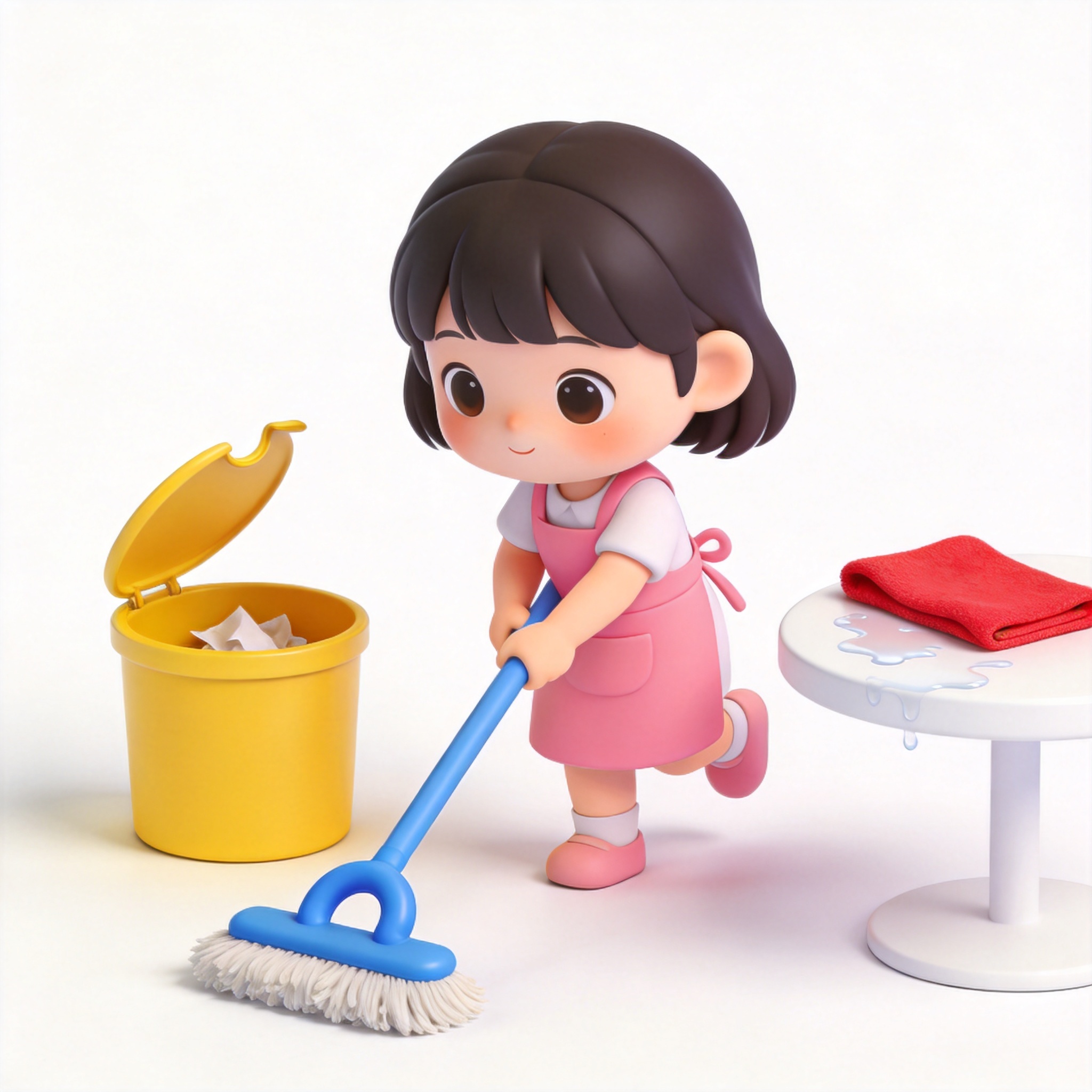 do housework单词图片