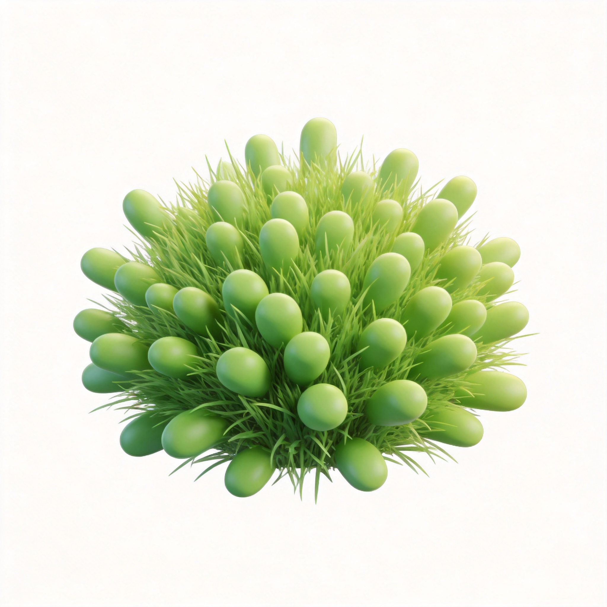 green grass单词图片